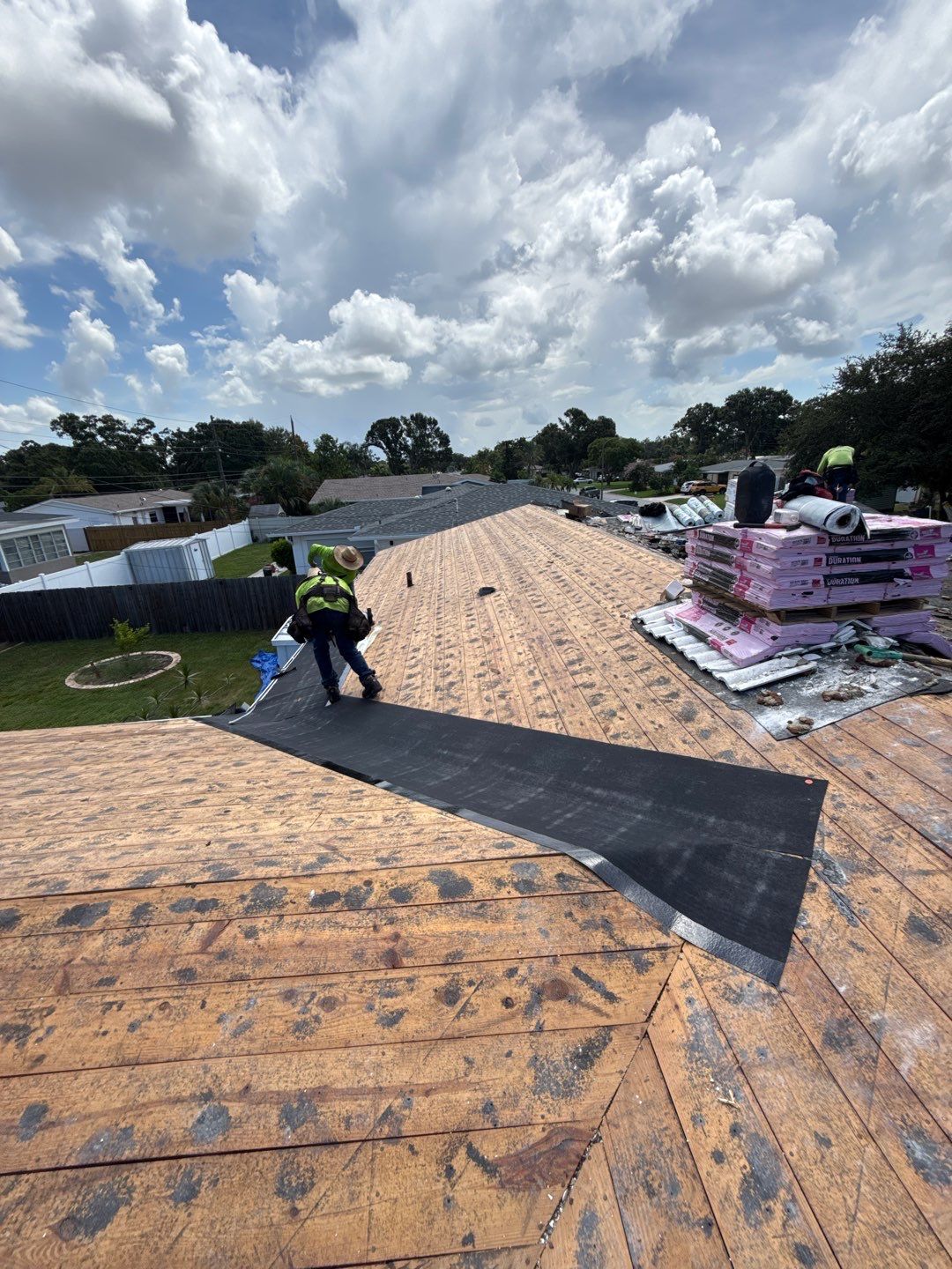 Project in St. Petersburg 33713 by Mitchell Roofing Company LLC