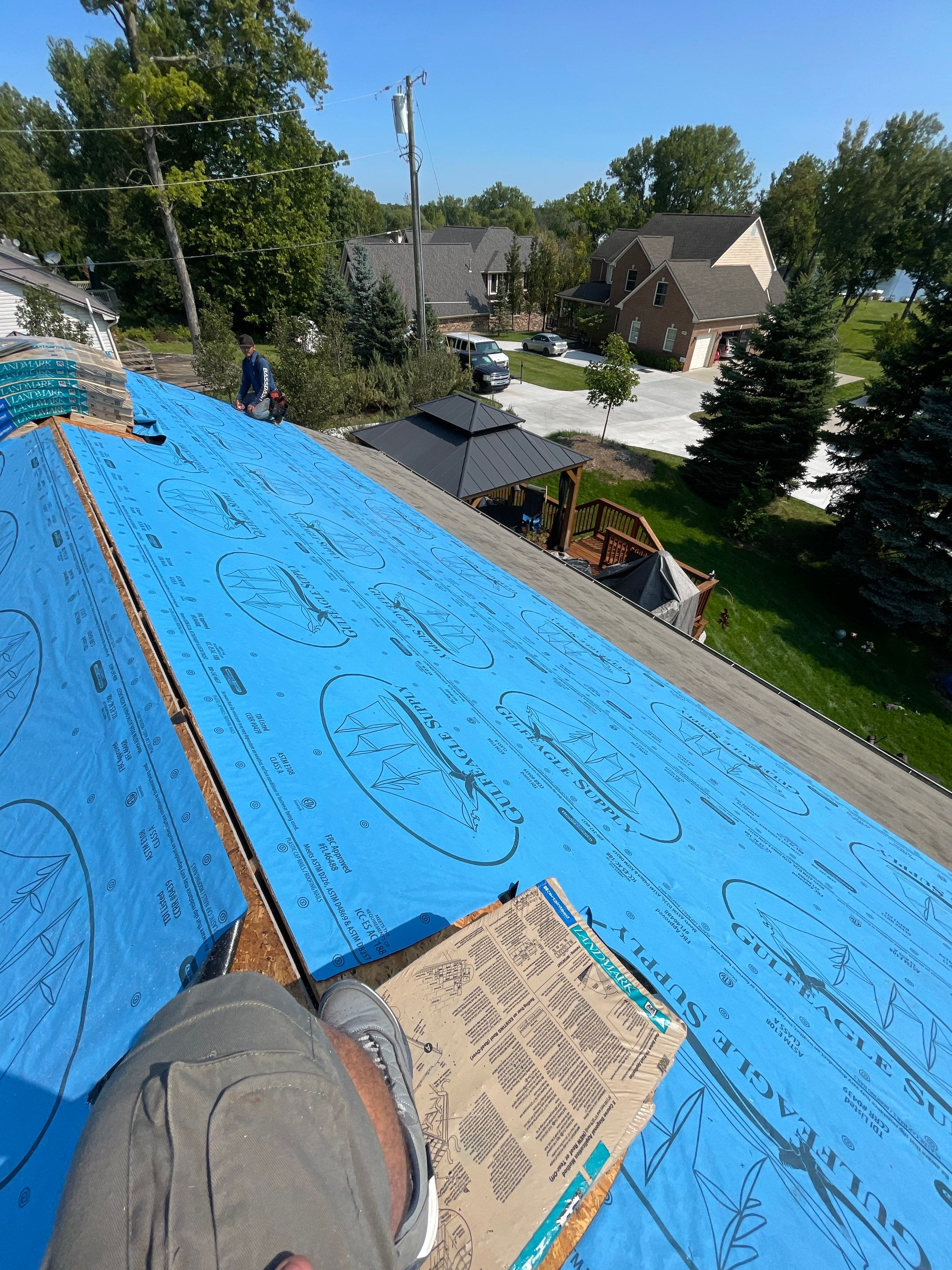 Roof Replacement using CertainTeed Landmark by 180 Contractors