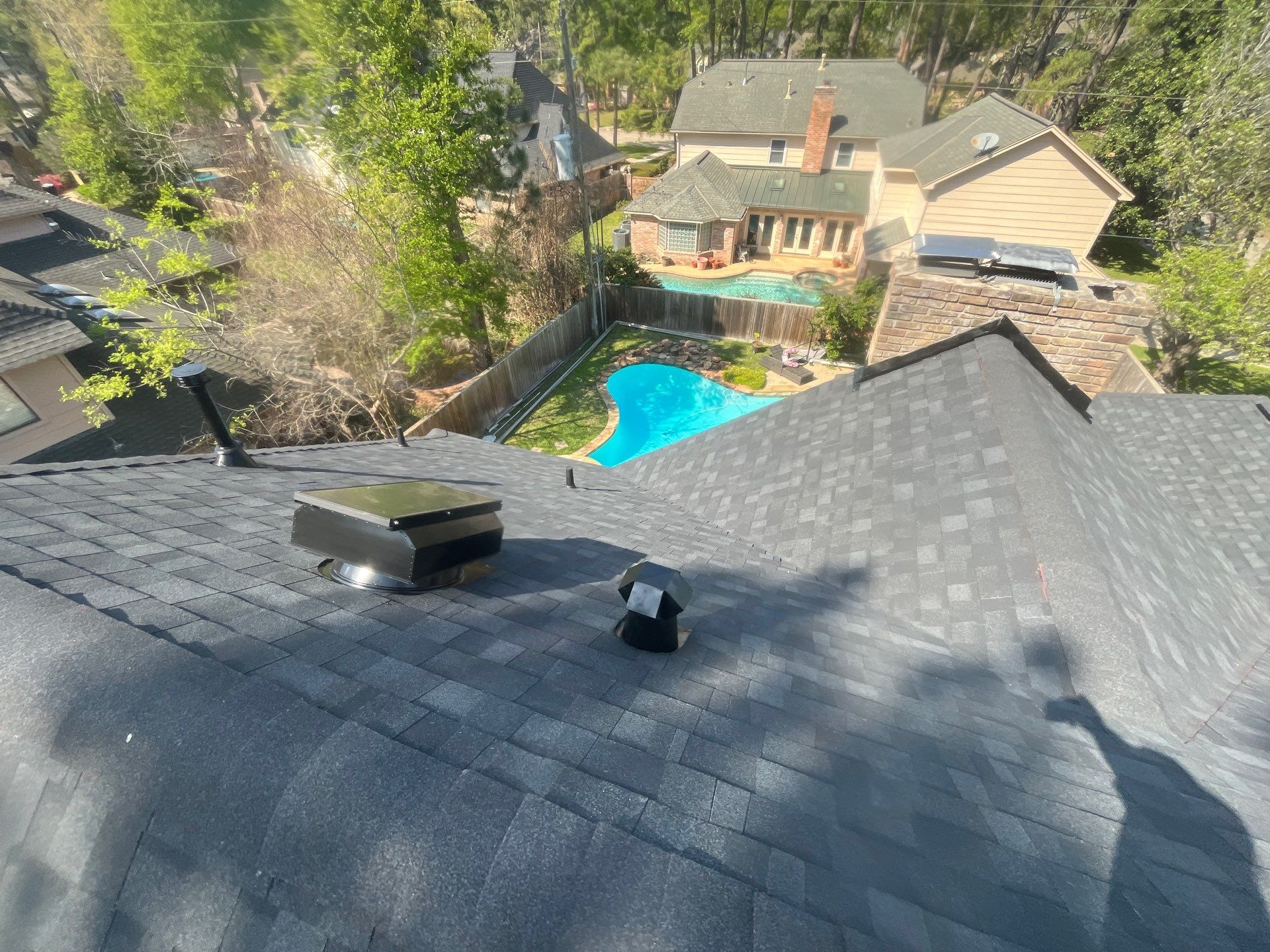 Residential Roofing Installation using Owen's Corning in Champions, Tx by Roof Concepts Construction