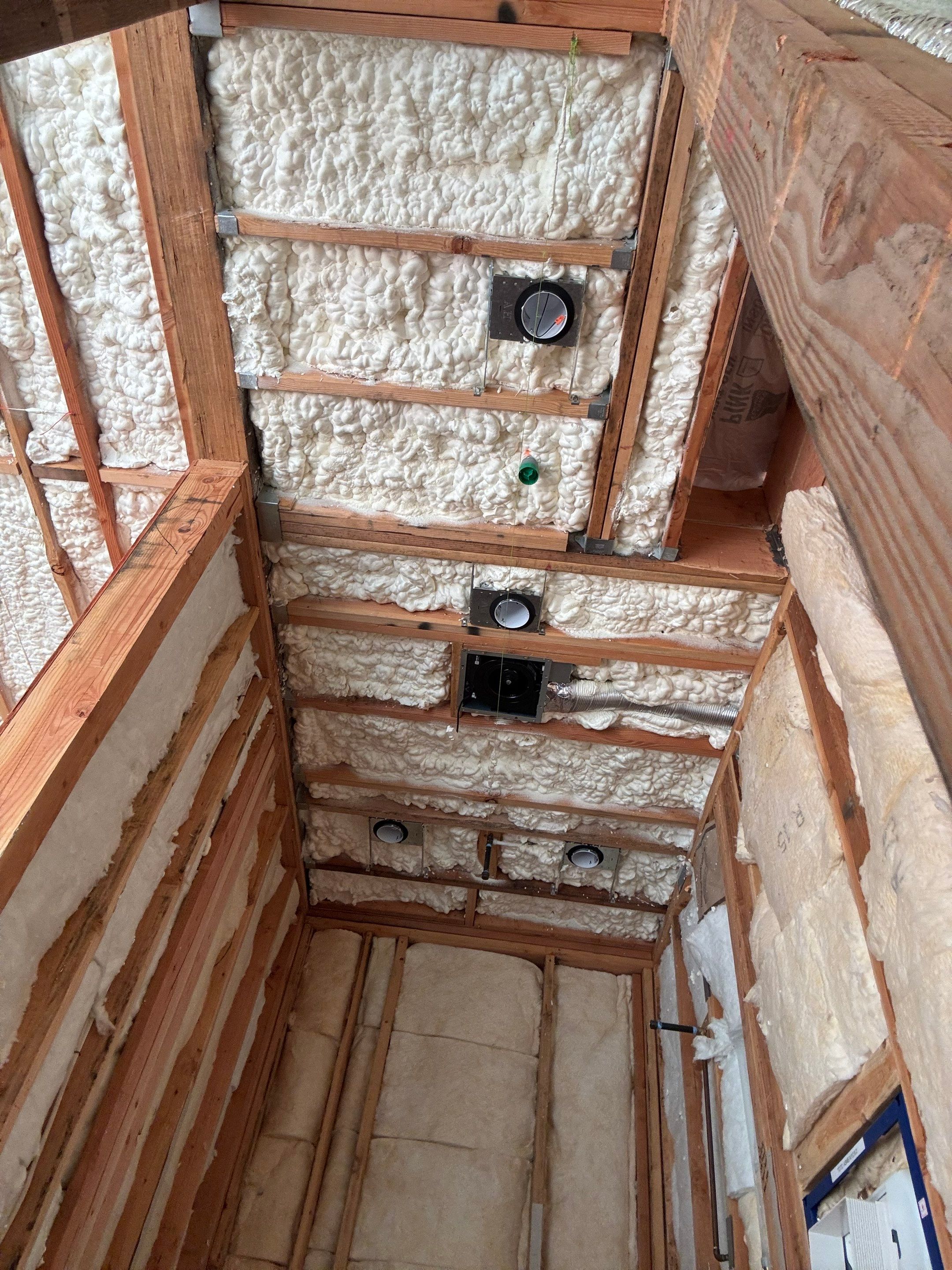 Spray Foam Project in Los Angeles by Insulation Labs
