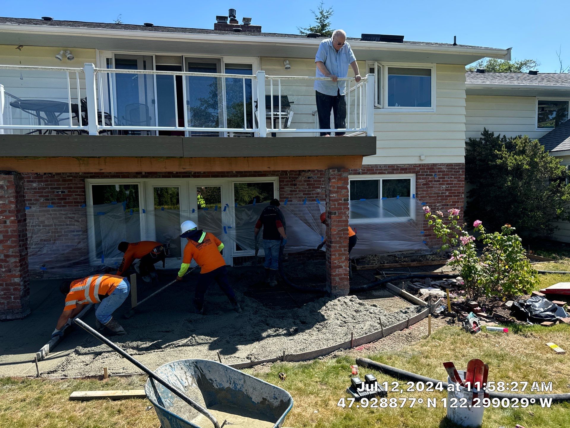 Susan | Concrete Patio by Jireh Asphalt & Concrete Inc 