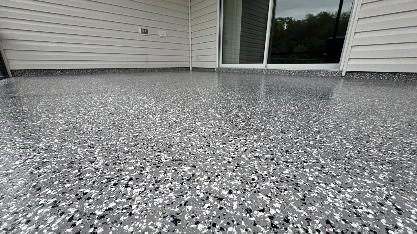 Project in The Villages, FL by Innovative Concrete Coatings 