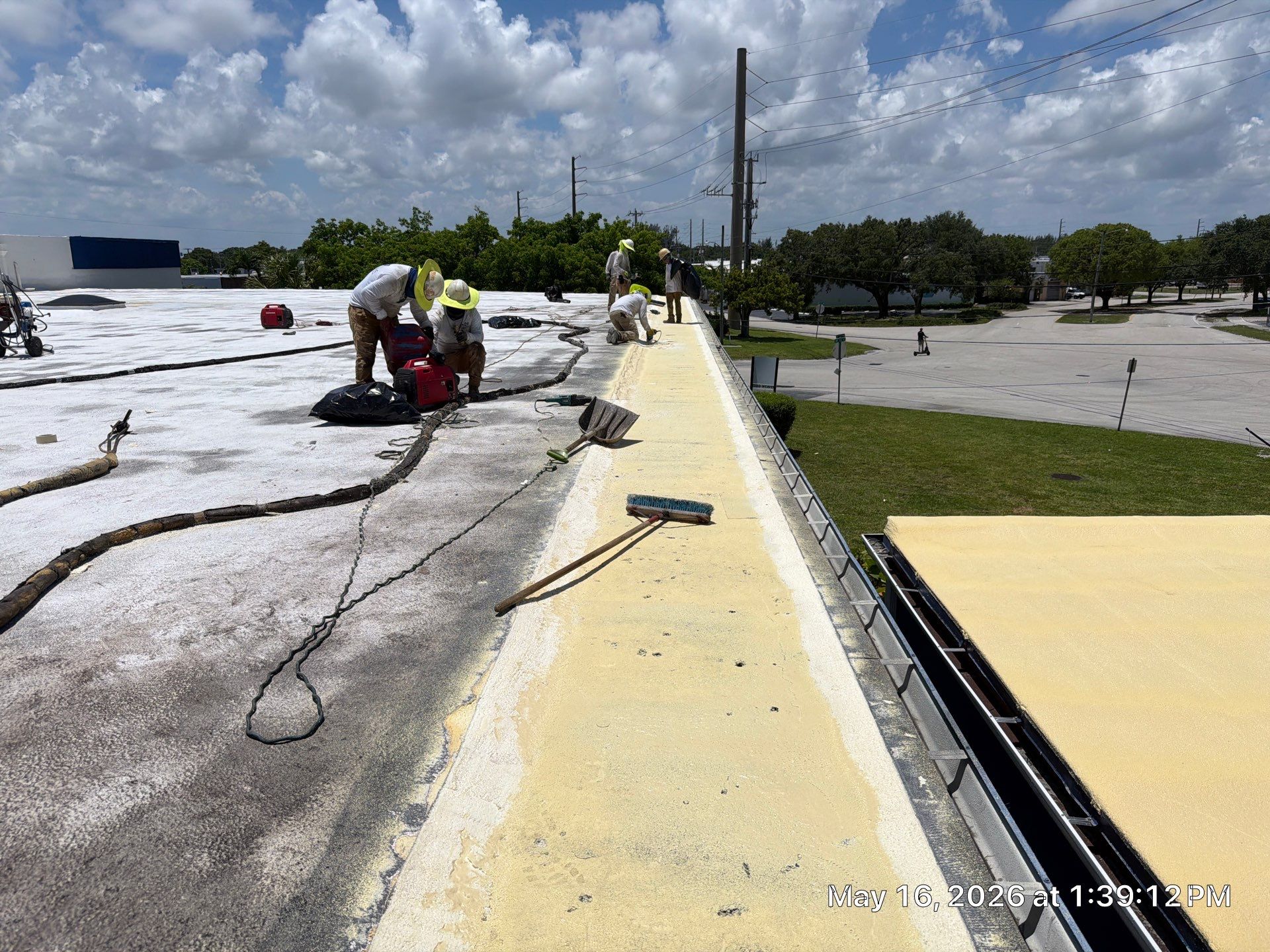 Fort Lauderdale Commercial Roof Restoration and Reflective Coating Installation by Roof King LLC