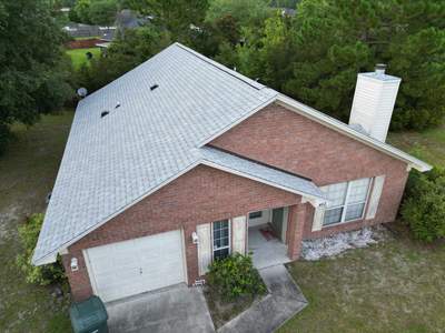 Residential Roofing Installation using Atlas Pinnacle Pristine Oyster Shell