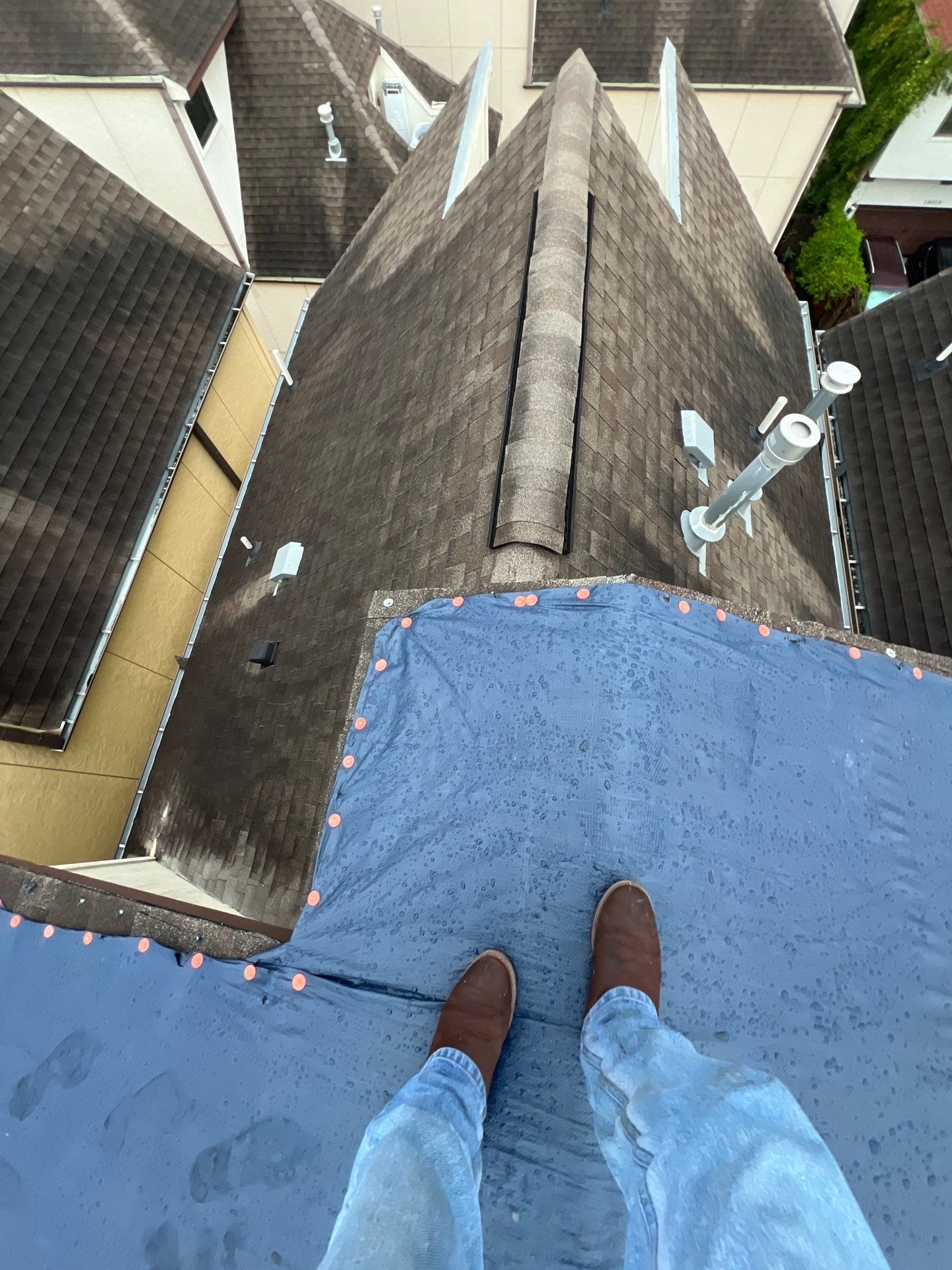 Residential Roofing Repair using Owen's Corning Duration (Lifetime) Shingles by Roof Repair Company