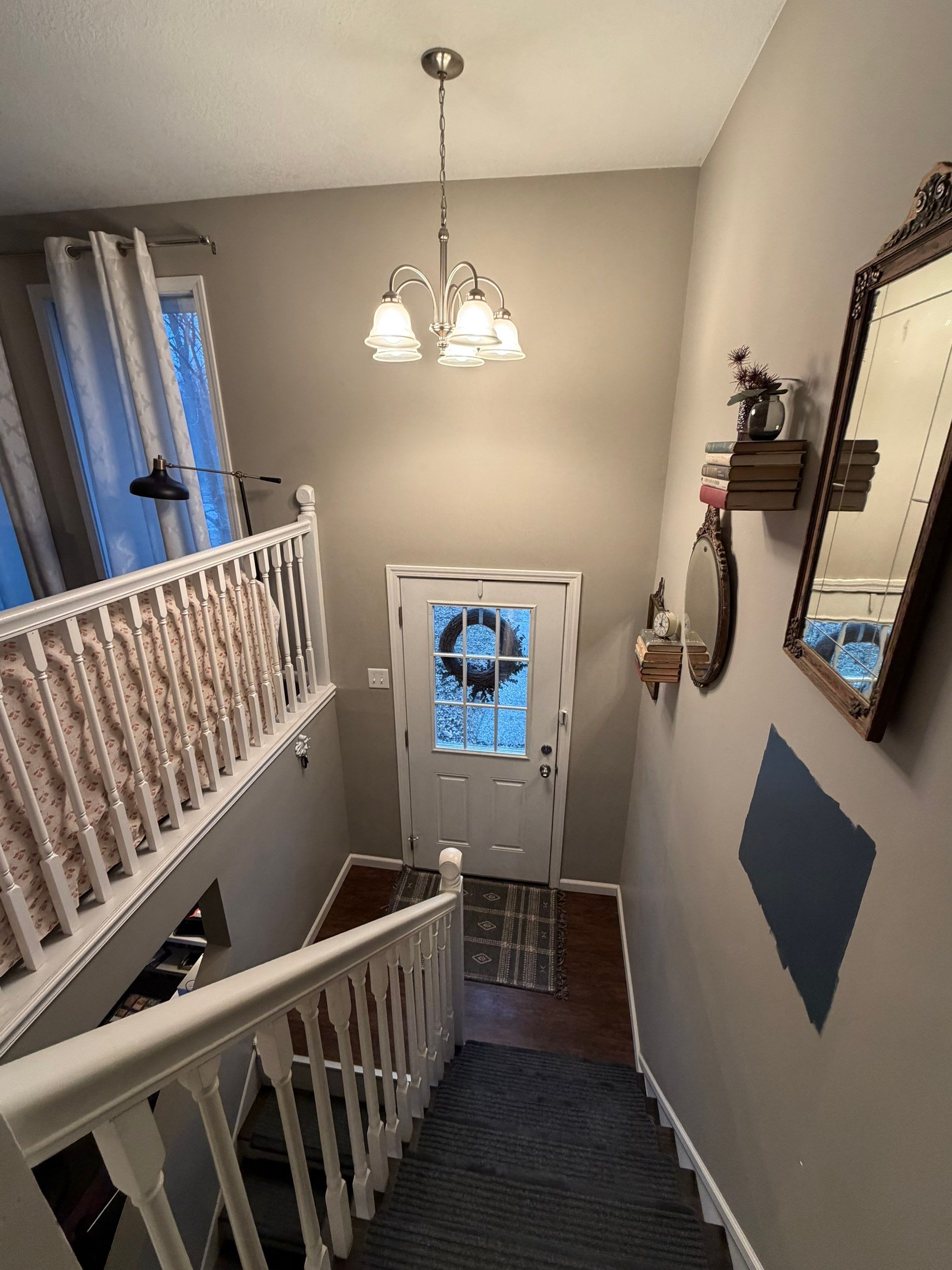 Gray to Navy by Pezley Painting