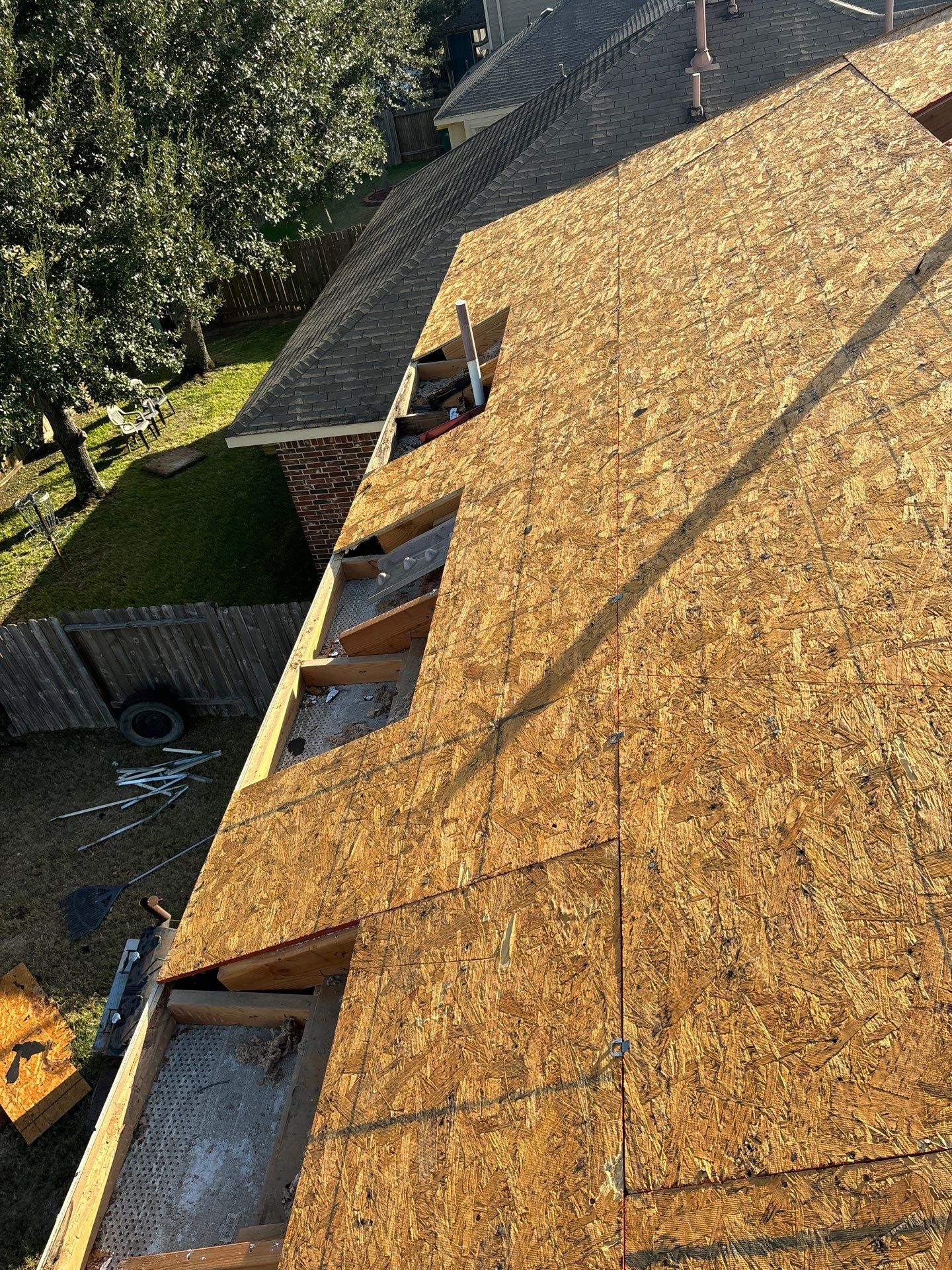 Residential Roofing Installation using Owen's Corning Duration (Lifetime) Shingles by Roof Repair Company