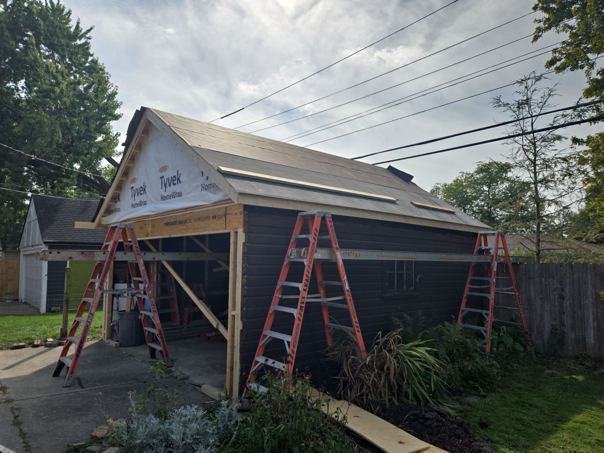 Garage Roof by Ivy Lea Construction