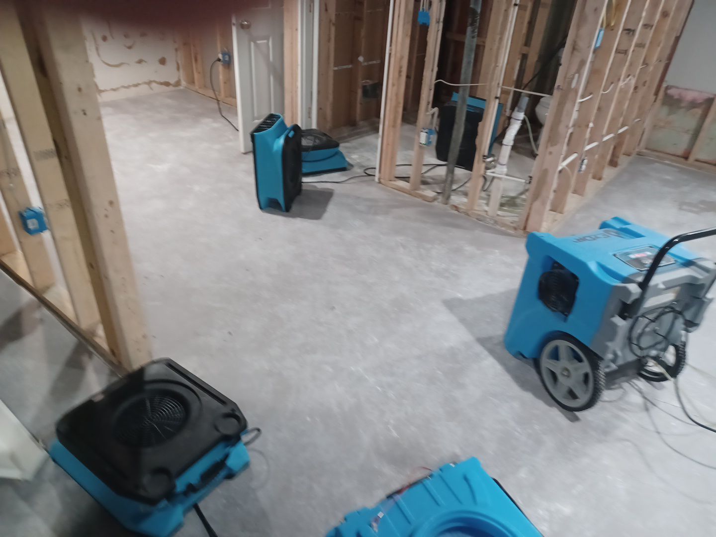 Project in Novi by EzDry Water Mitigation & Property Restoration