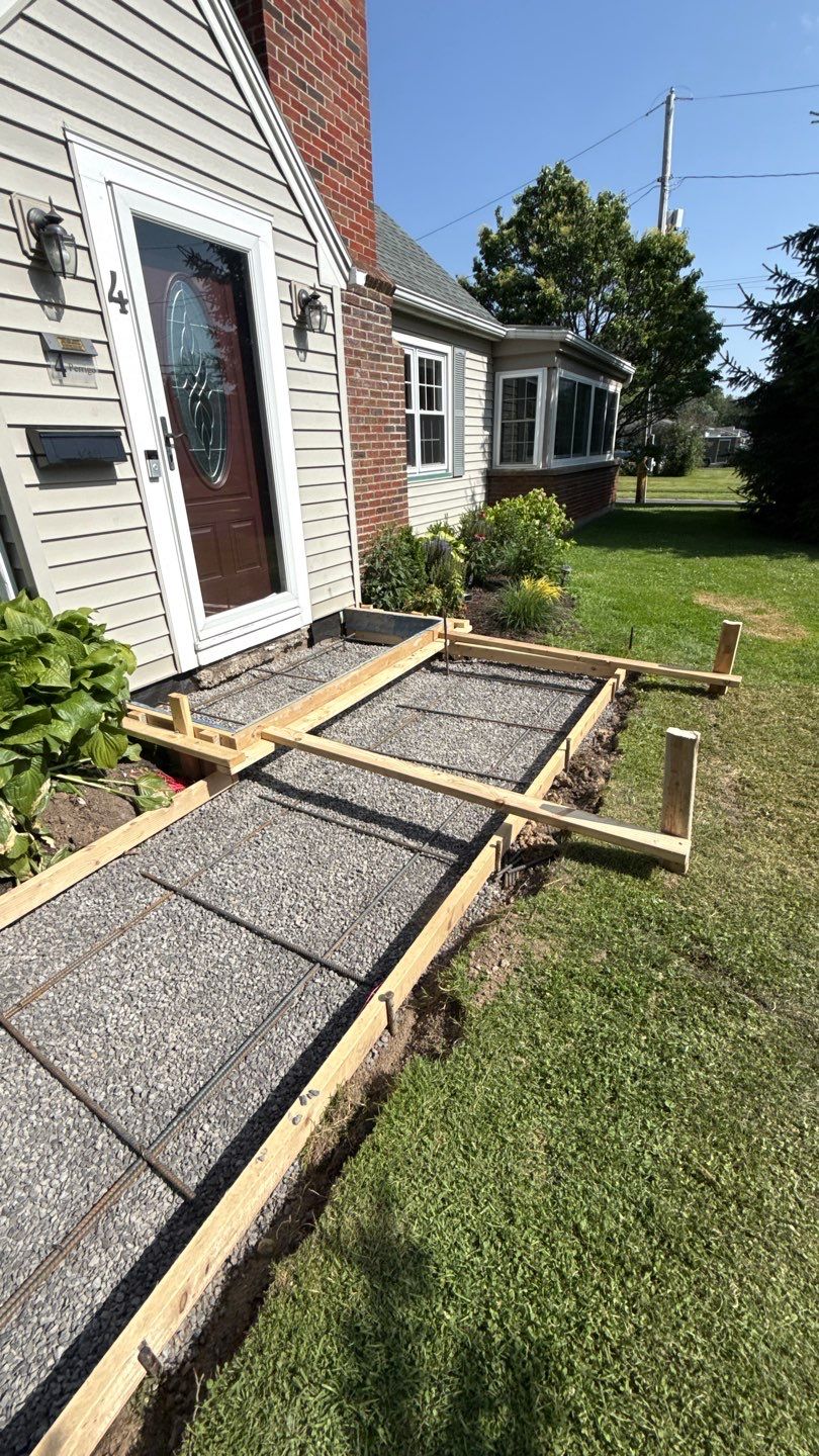 Rochester Oxford Slate Walkway by NG Masonry & Construction LLC