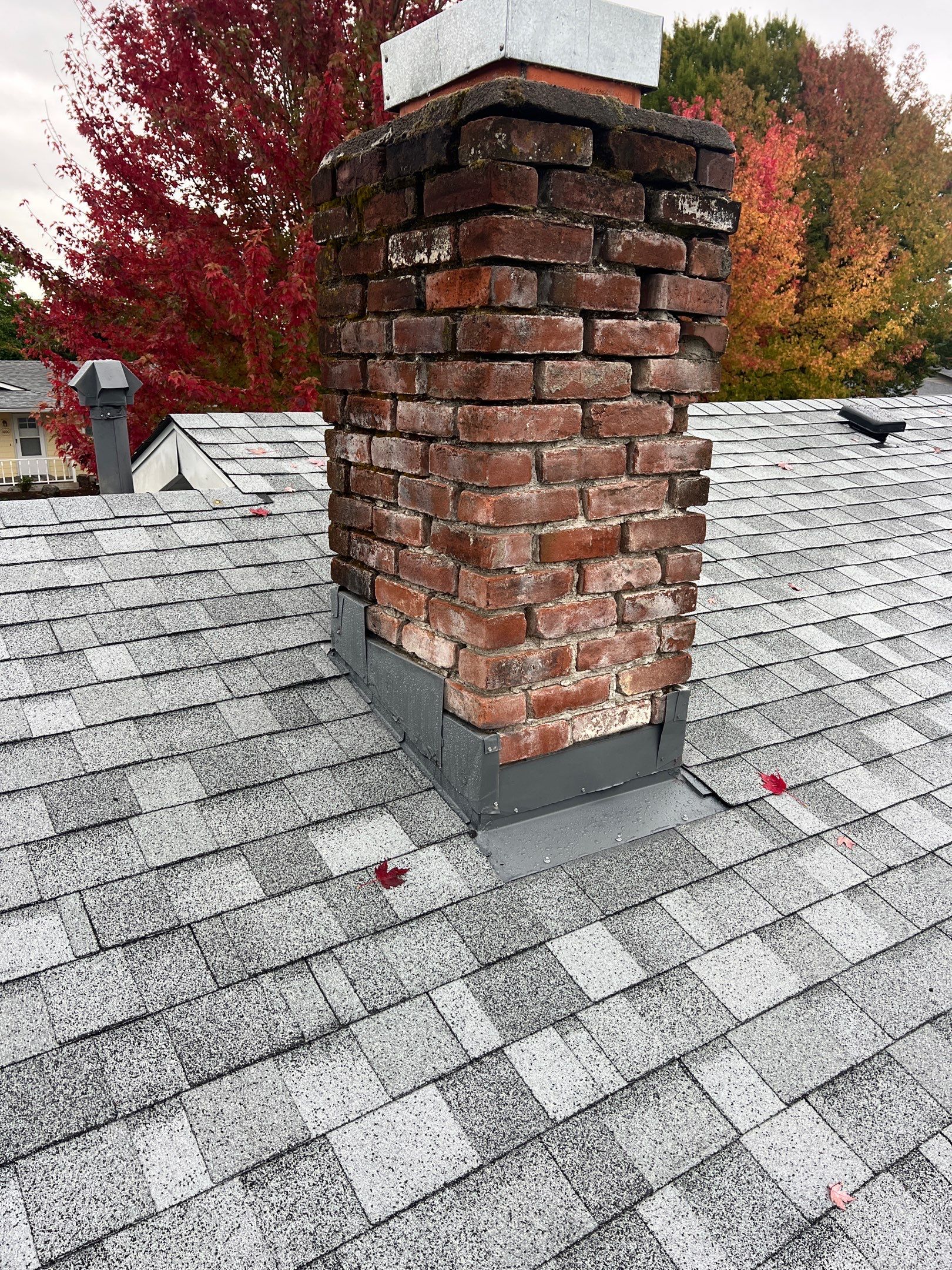 Residential Roofing Installation using IKO Dynasty (Color: Frostone Grey) by Orezona Building & Roofing Company, Inc.
