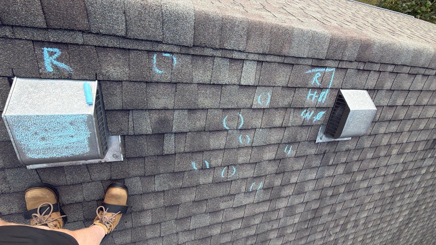 Detailed Asphalt Shingle Roof Inspection and Damage Assessment in Nashville by Stellar Roofing & Restorations