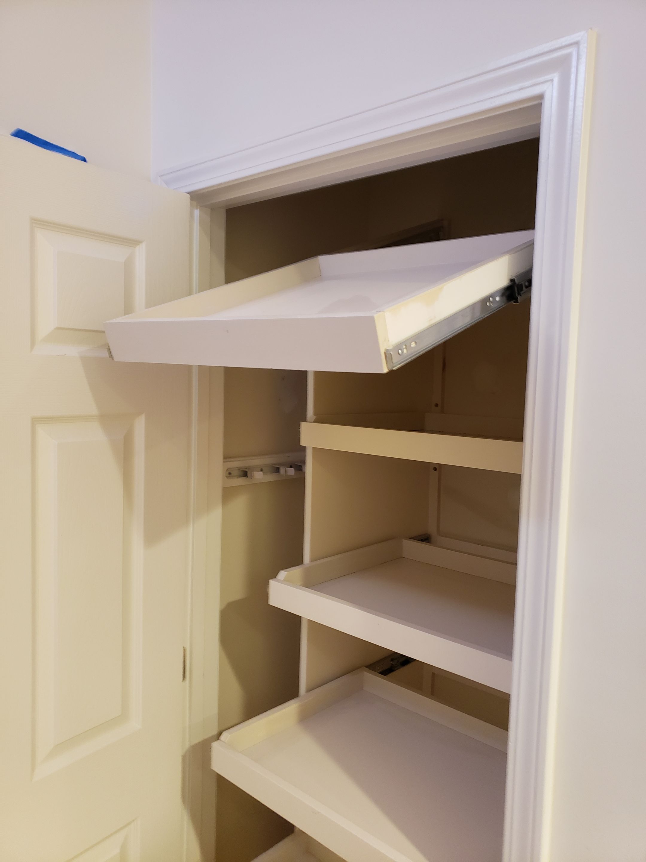 Storage Closet Build Out by A Step Above Handy LLC 