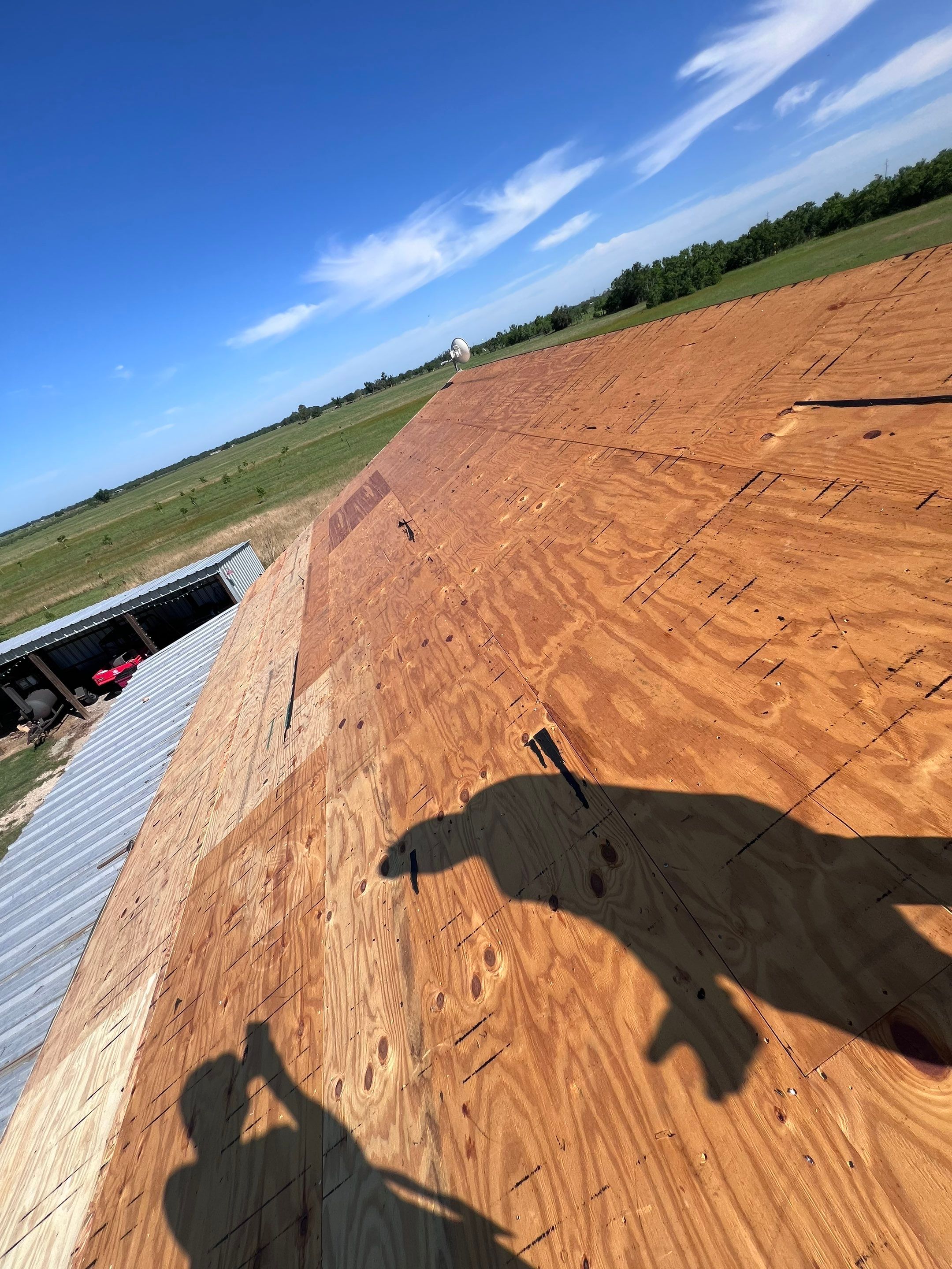 Residential Roofing Installation using Metal by Roof Repair Company