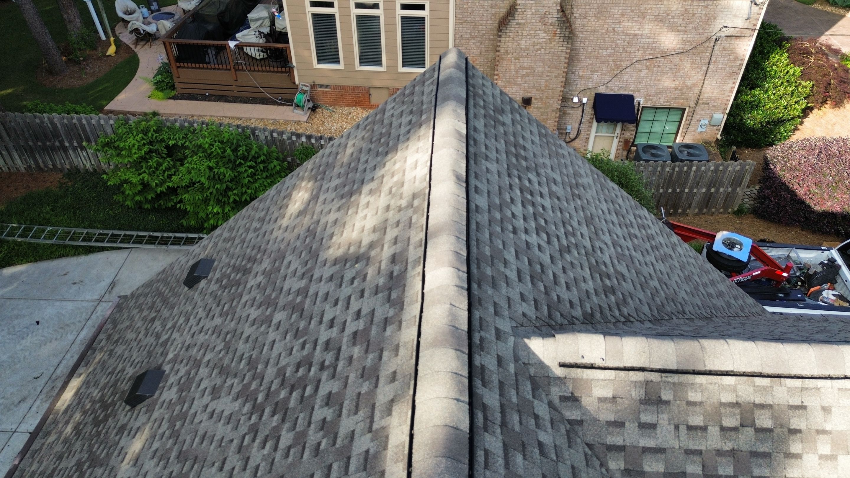 Dunwoody, GA Roof Replacement GAF Timberline HDZ Weathered Wood by Reset Roofing