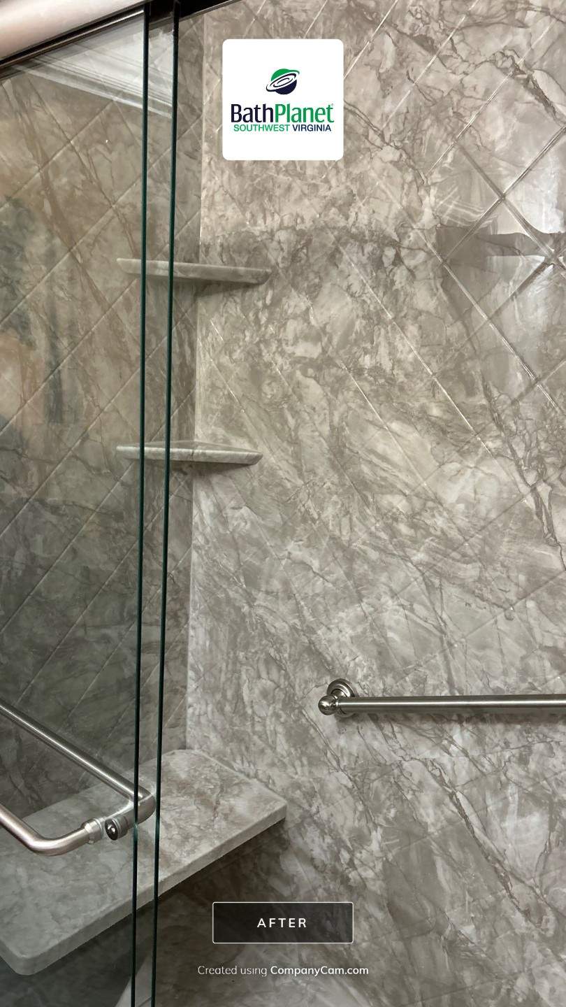 Pressed Tile Walls by BathPlanet SW Virginia