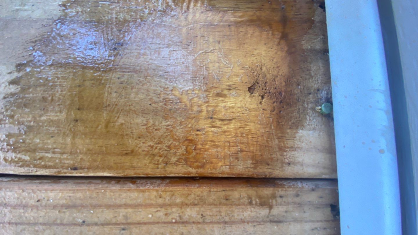 Weathered Deck using Wood Sealant by DuraSeal