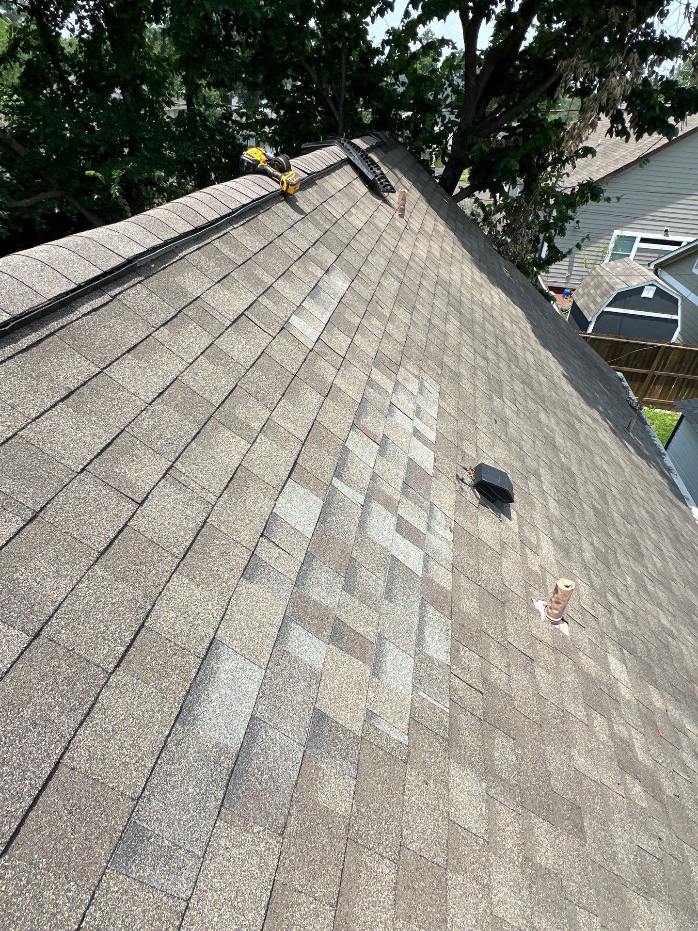 Residential Roofing Repair using Owen's Corning Duration (Lifetime) Shingles by Roof Repair Company