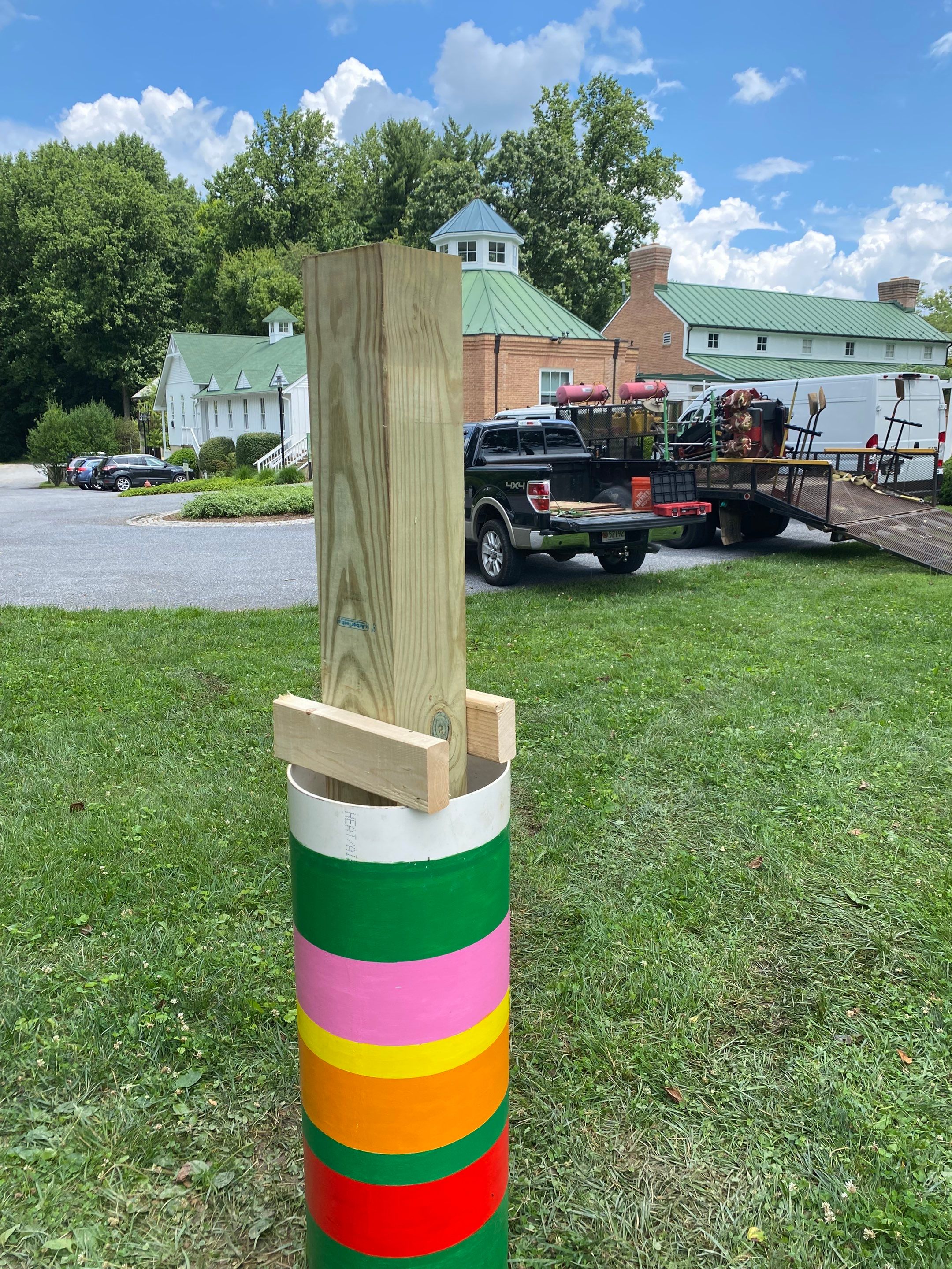 Indoor & Outdoor Art Installation by The Smet Companies, LLC