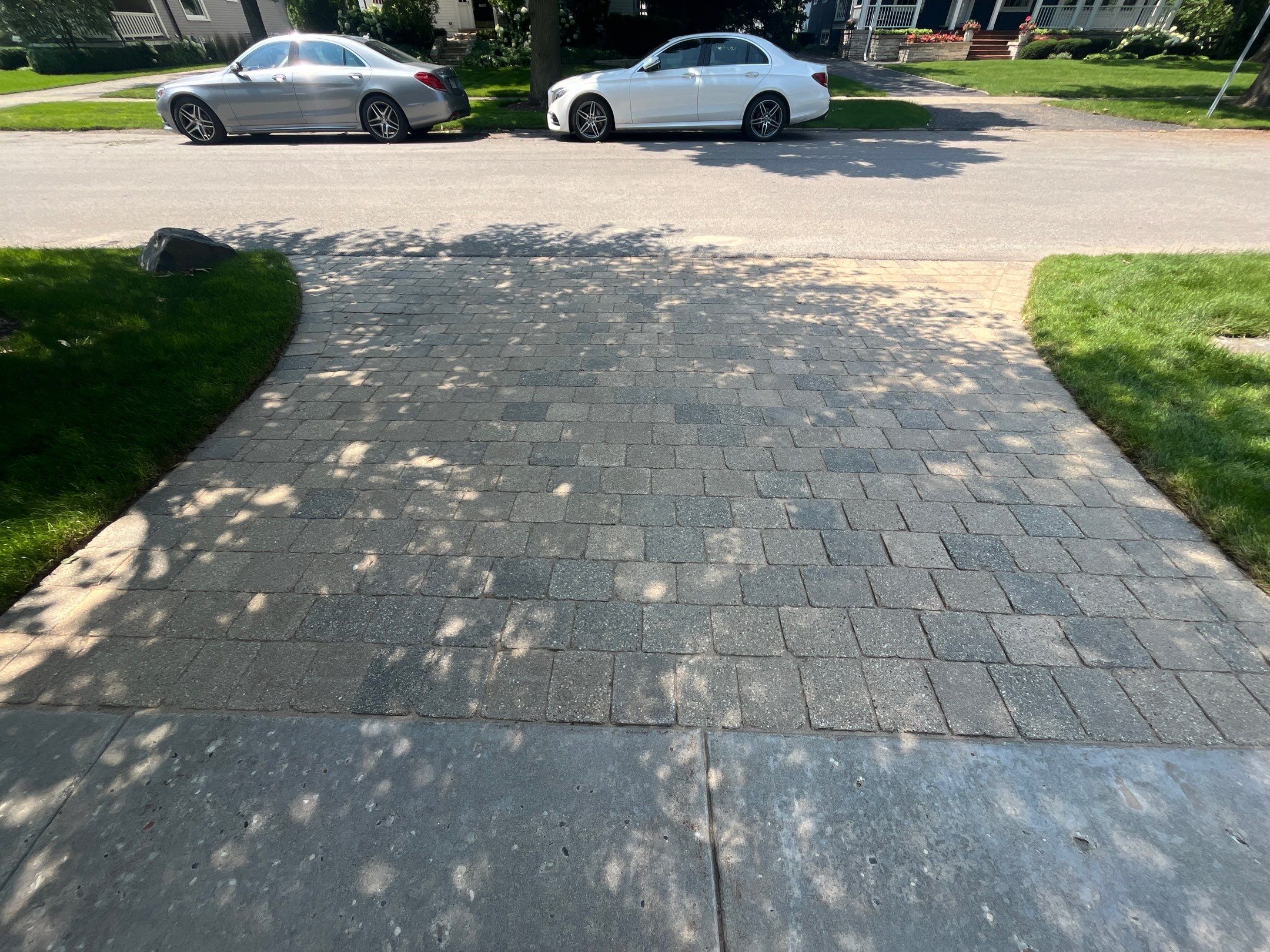 Brick paver clean, sand and seal.  using Surebond SB-1300 by Northern Power Washing LLC.