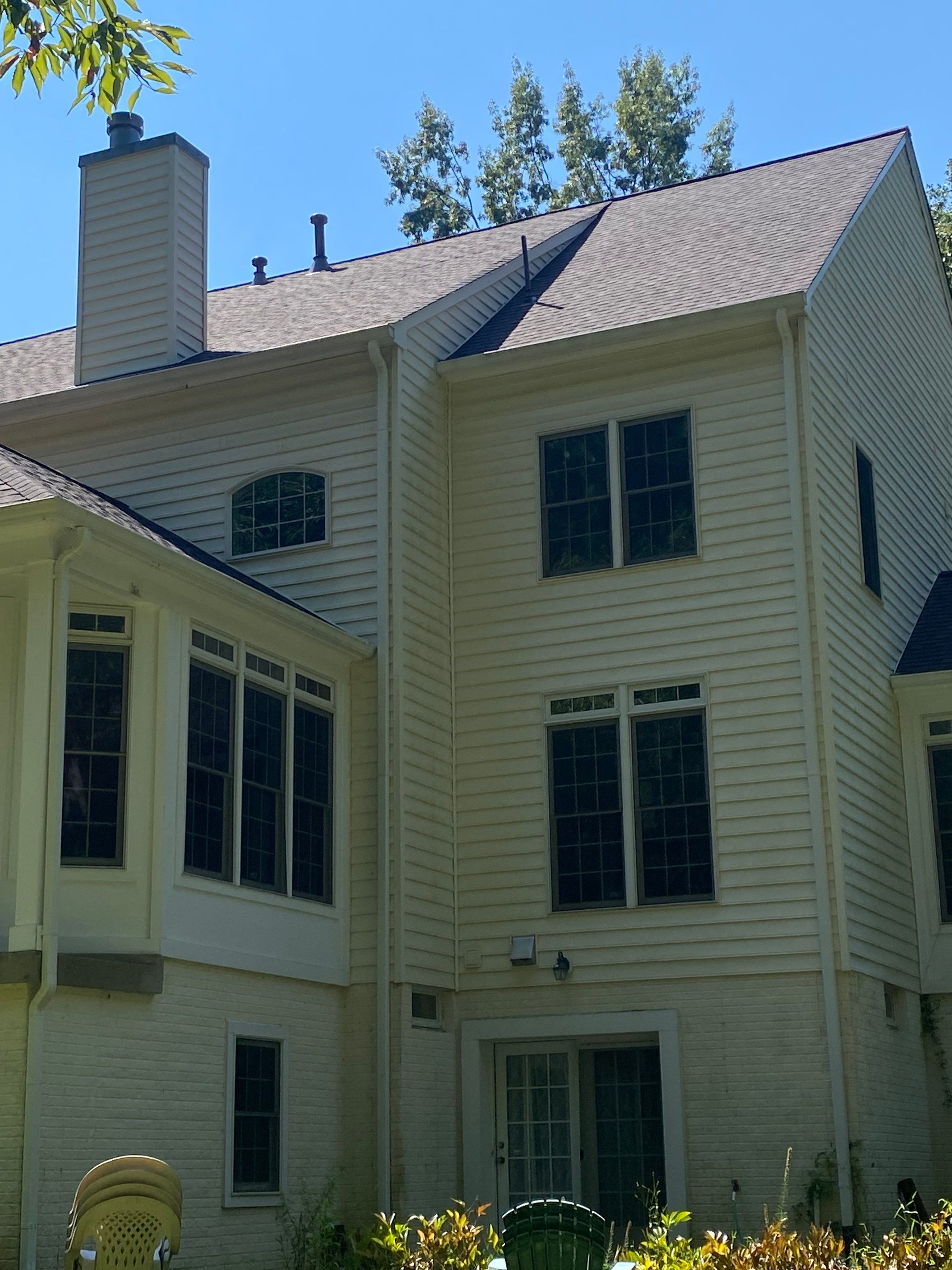 Fairfax station: Residential Roof with CertainTeed Landmark Pro in Max Def Shenandoah  by RM Banning, Inc.