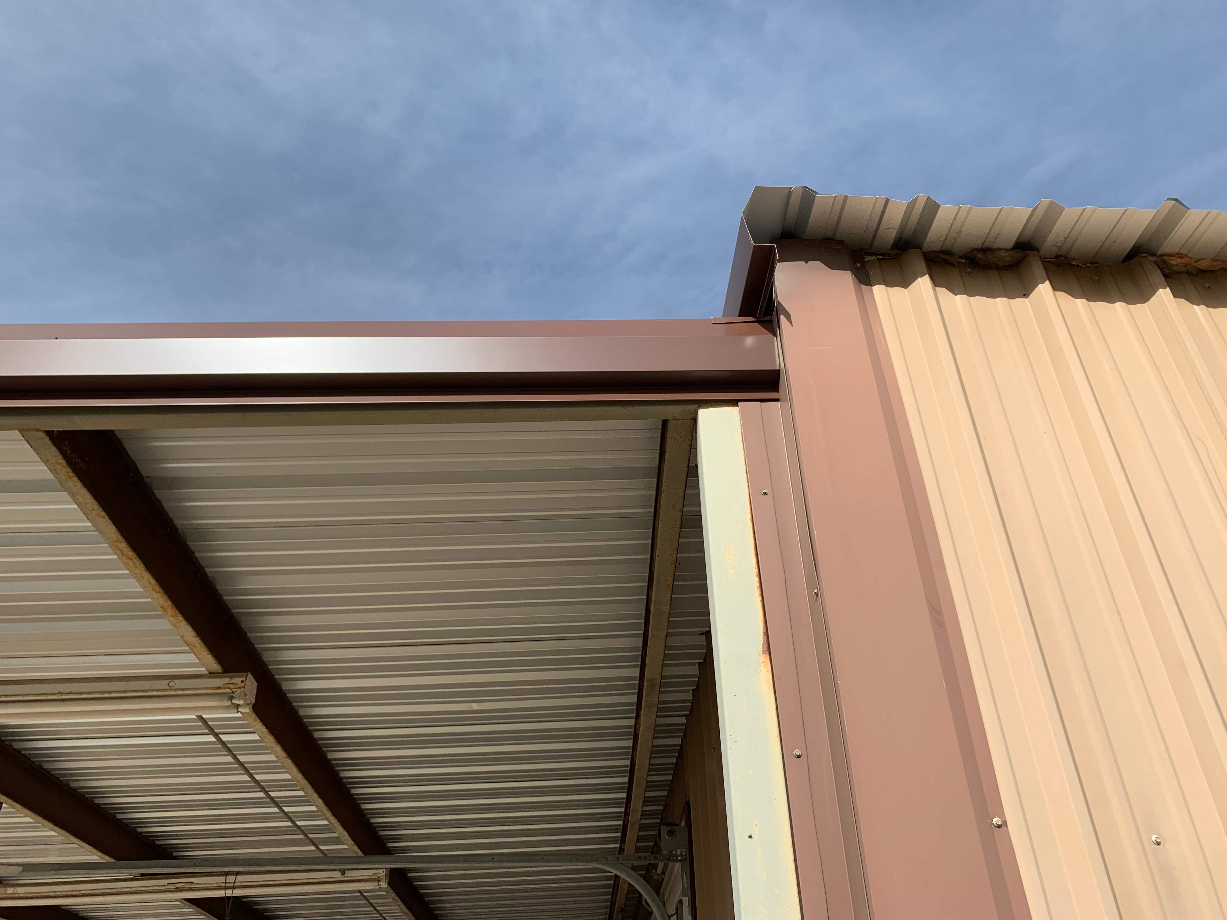 Install new R Panel Metal Roof at a Clients Farm house by First United Roofing & Construction