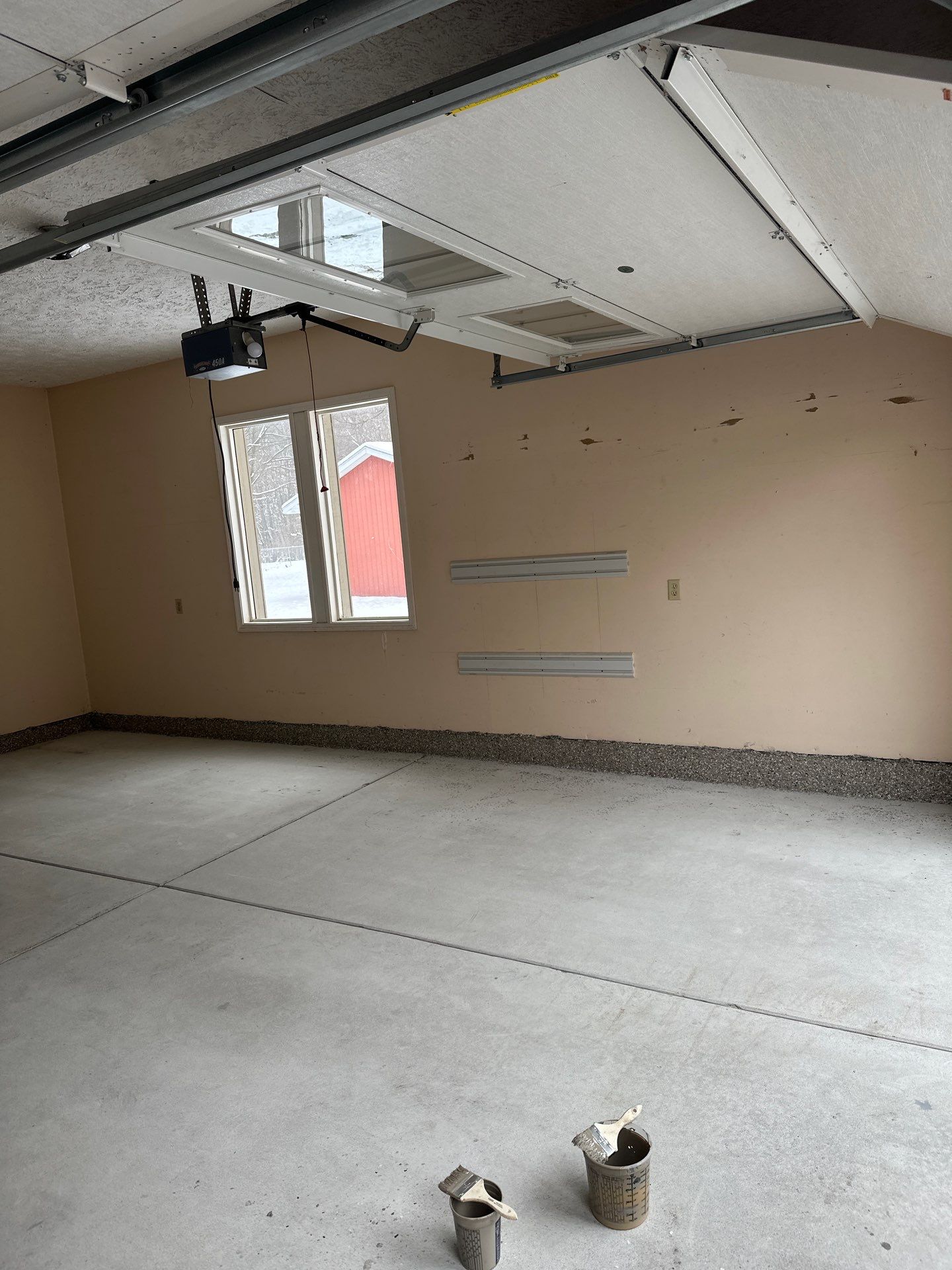 Project in DeWitt, Michigan by Freedom Concrete Coatings. 