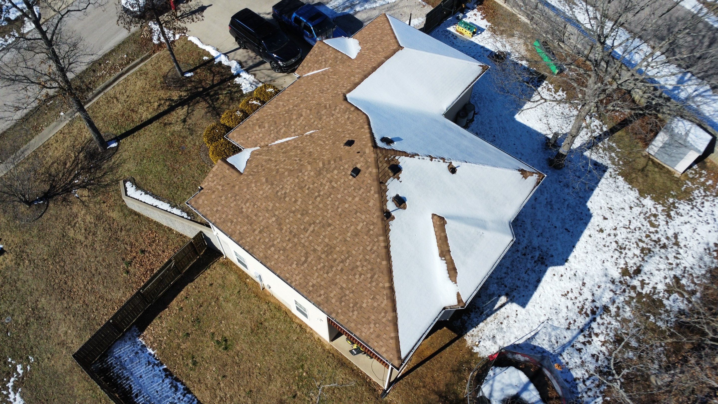 Residential Roof Replacement - Atlas Pinnacle Pristine Architectural Shingles - Color Morning Harvest  by Titan Commercial & Residential Roofing 