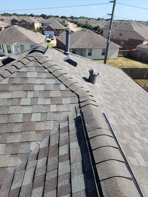 Residential Roofing Installation using Owen's Corning Duration (Lifetime) Shingles