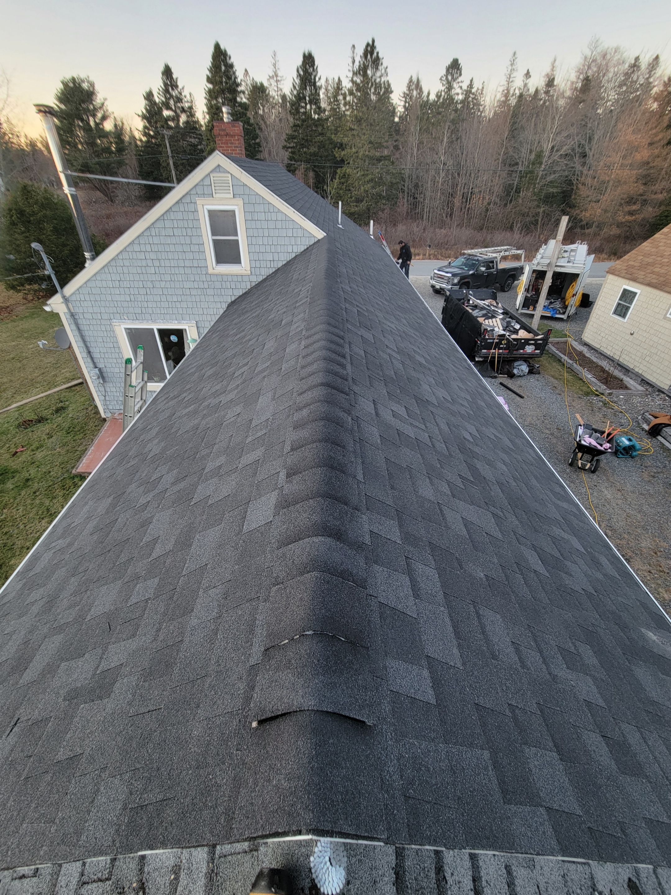 ReRoof  using Owens Corning OakRidge  by The B.A.R Roofing