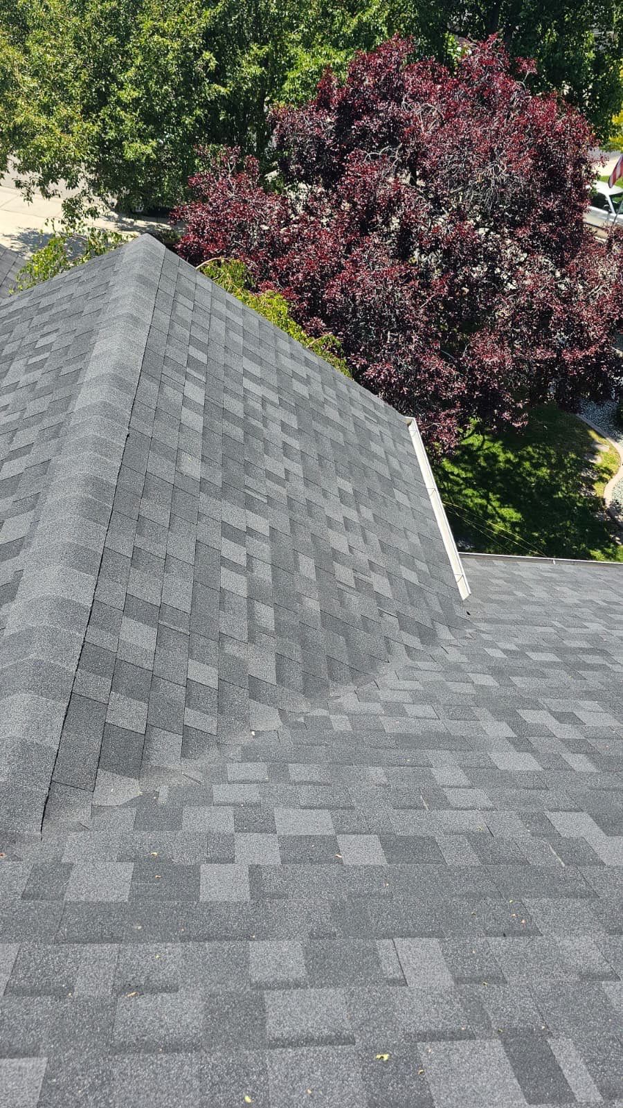 Complete Residential Roof Replacement Featuring Gray Architectural Shingles in Meridian by Olive Roofing