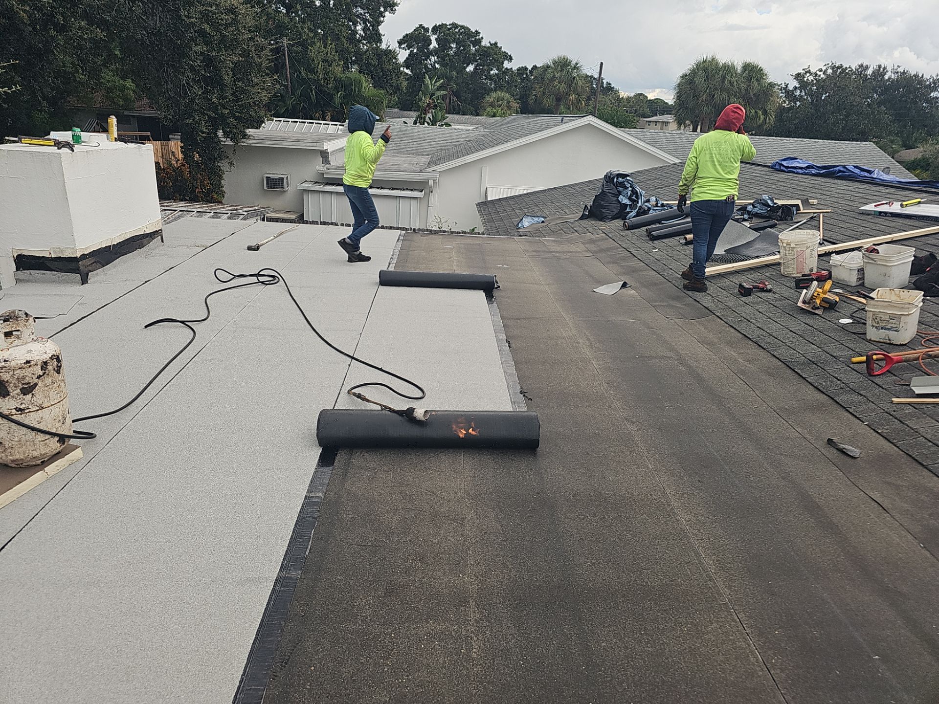 Project in Clearwater 33764 by Mitchell Roofing Company LLC