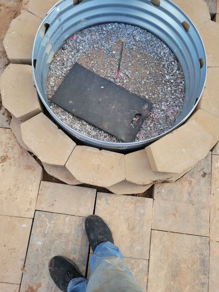 Outdoor kitchen by Clays Services Inc