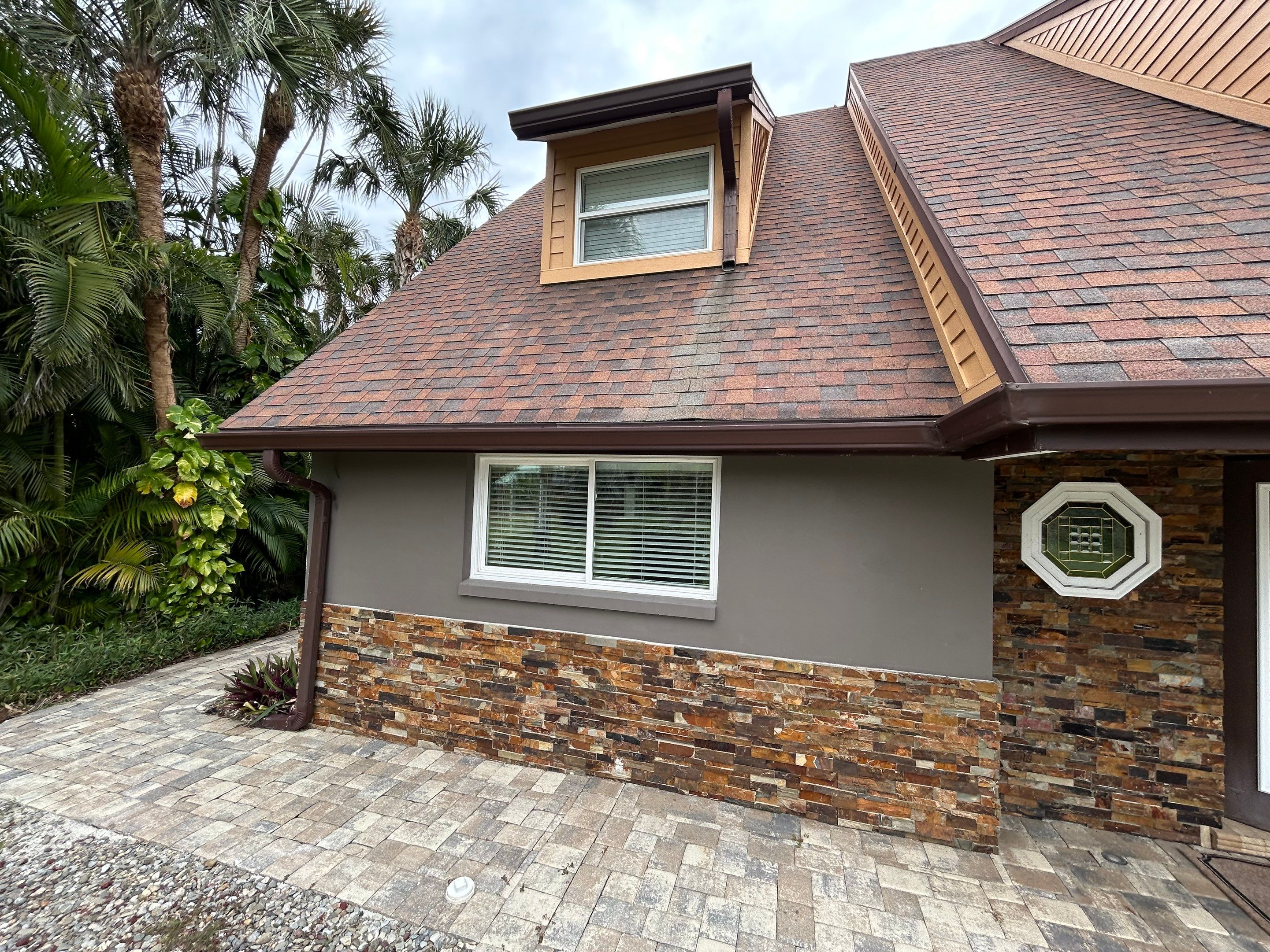 Custom Color Gutters Installed in Fort Myers FL by Gutter Professors