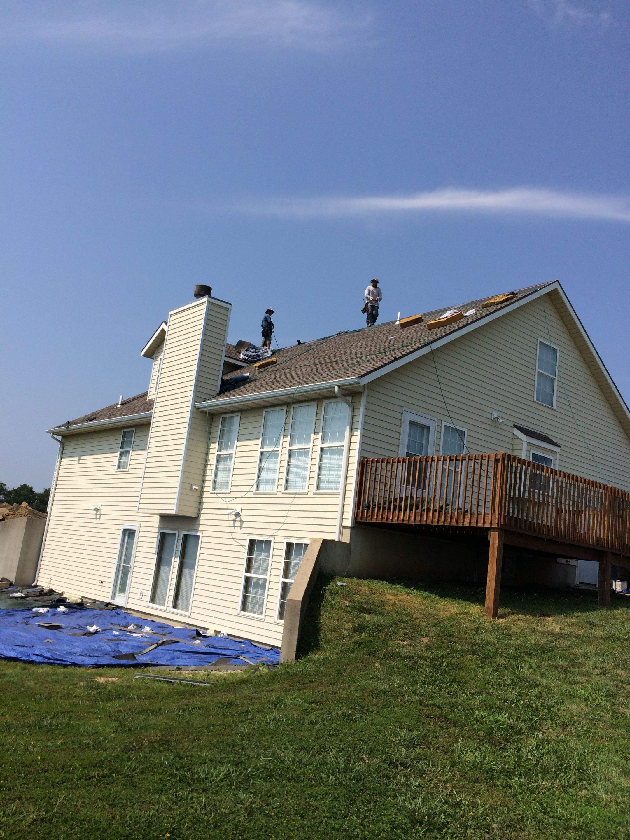 ROOF GUTTERS SIDING REPLACEMNT using GAF Timberline HD roof shingles and Alside Prodigy Siding by Gorilla Exteriors Contracting, LLC