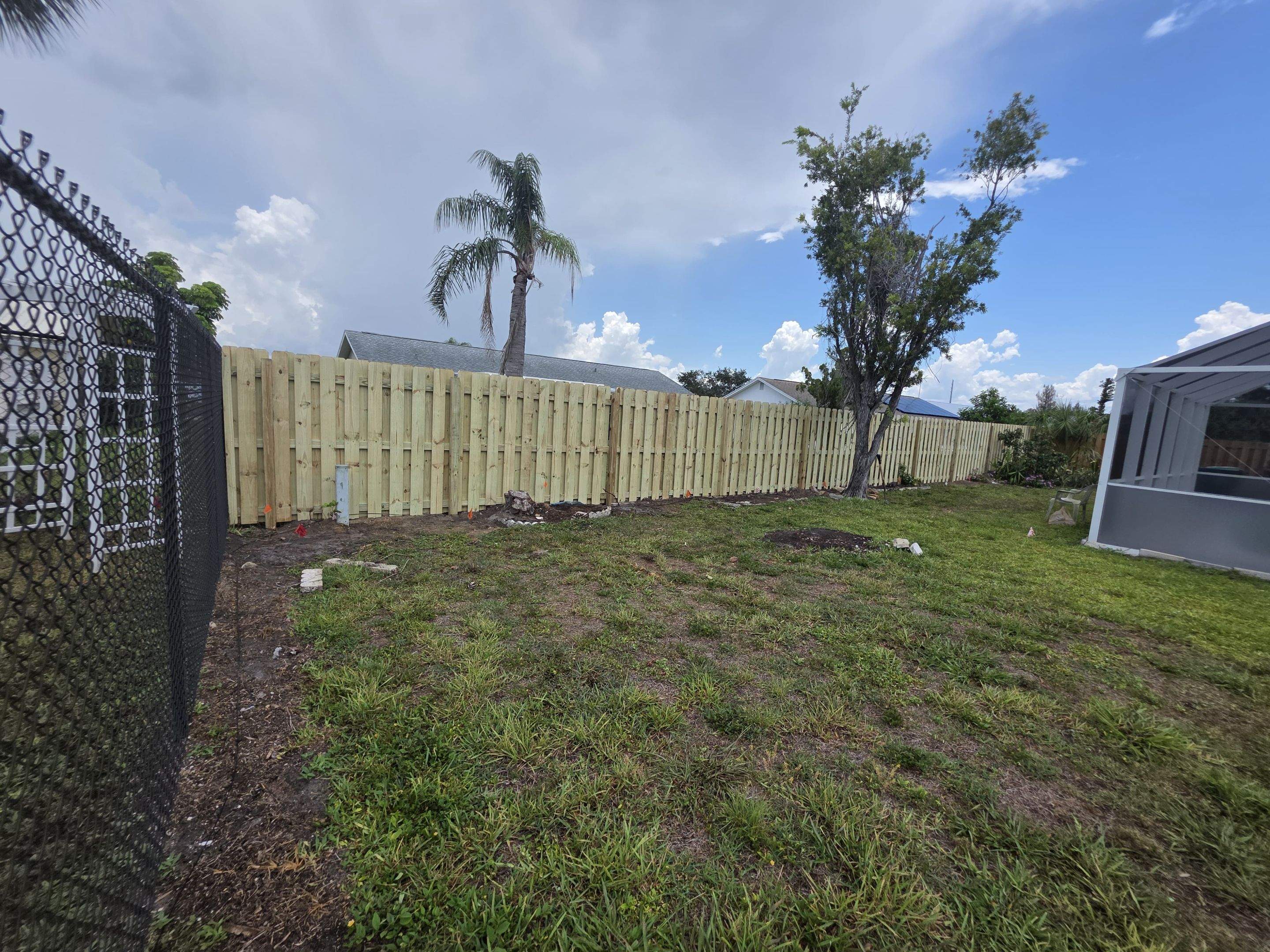 Pressure-Treated Wood Privacy Fence and Chain Link Installation in Port Charlotte by True Fence LLC
