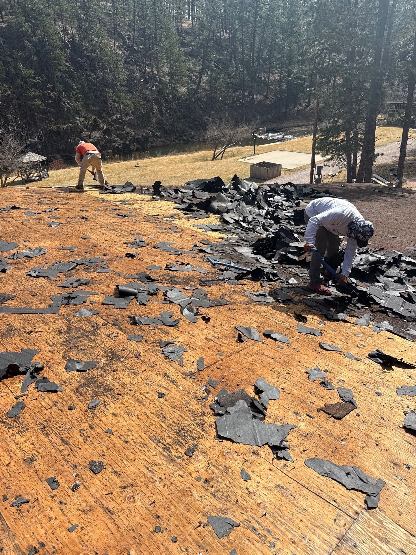 Residential Roofing Installation using Steel Roofing by Weather-Tite Exteriors LLC