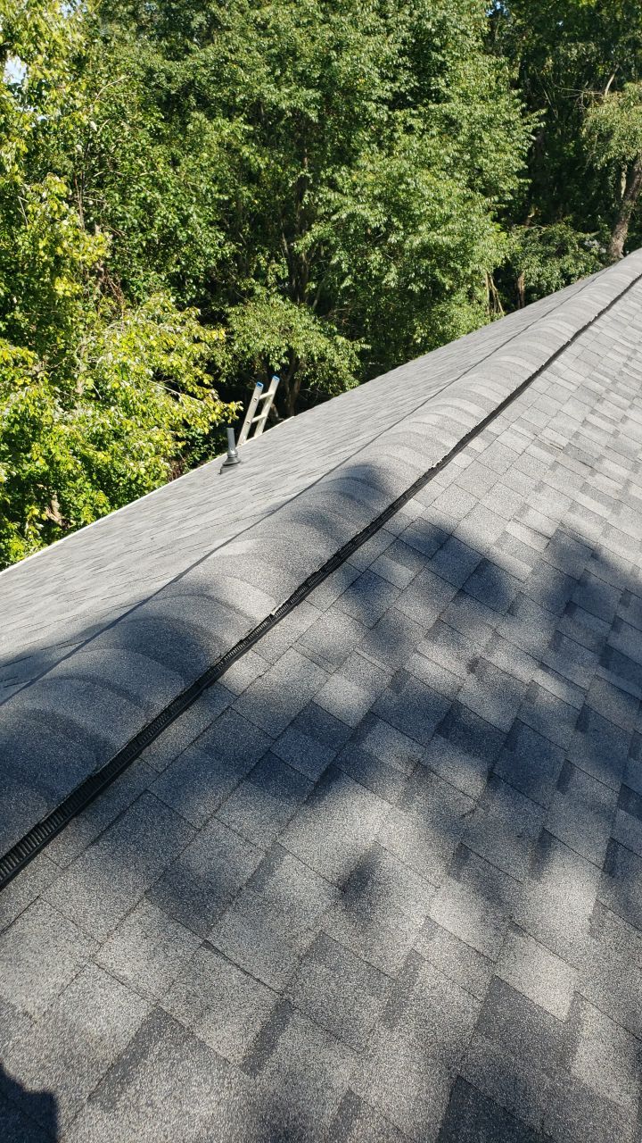 Marshall Roofing Project - Landmark Pro Max Def Pewterwood Designer Shingles by RM Banning, Inc.