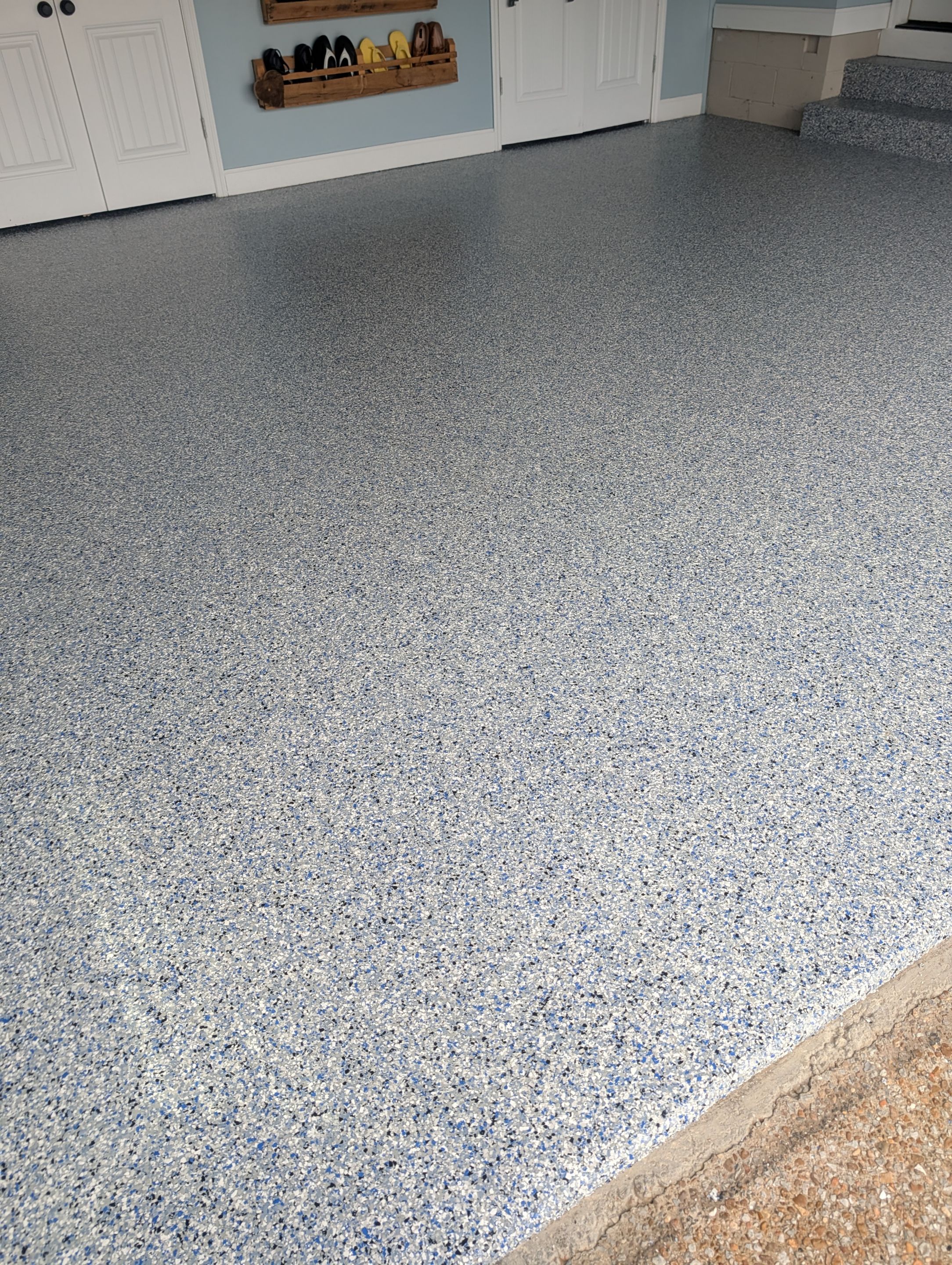 Garage Floor Coating using Steamboat by My Garage Floor Guys