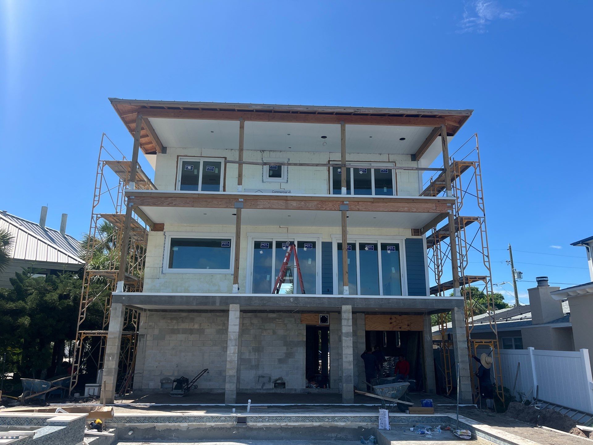 Project in St. Pete Beach by Bayshore Exteriors