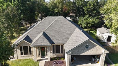 Residential Roof Replacement using GAF - HDZ - Weathered Wood