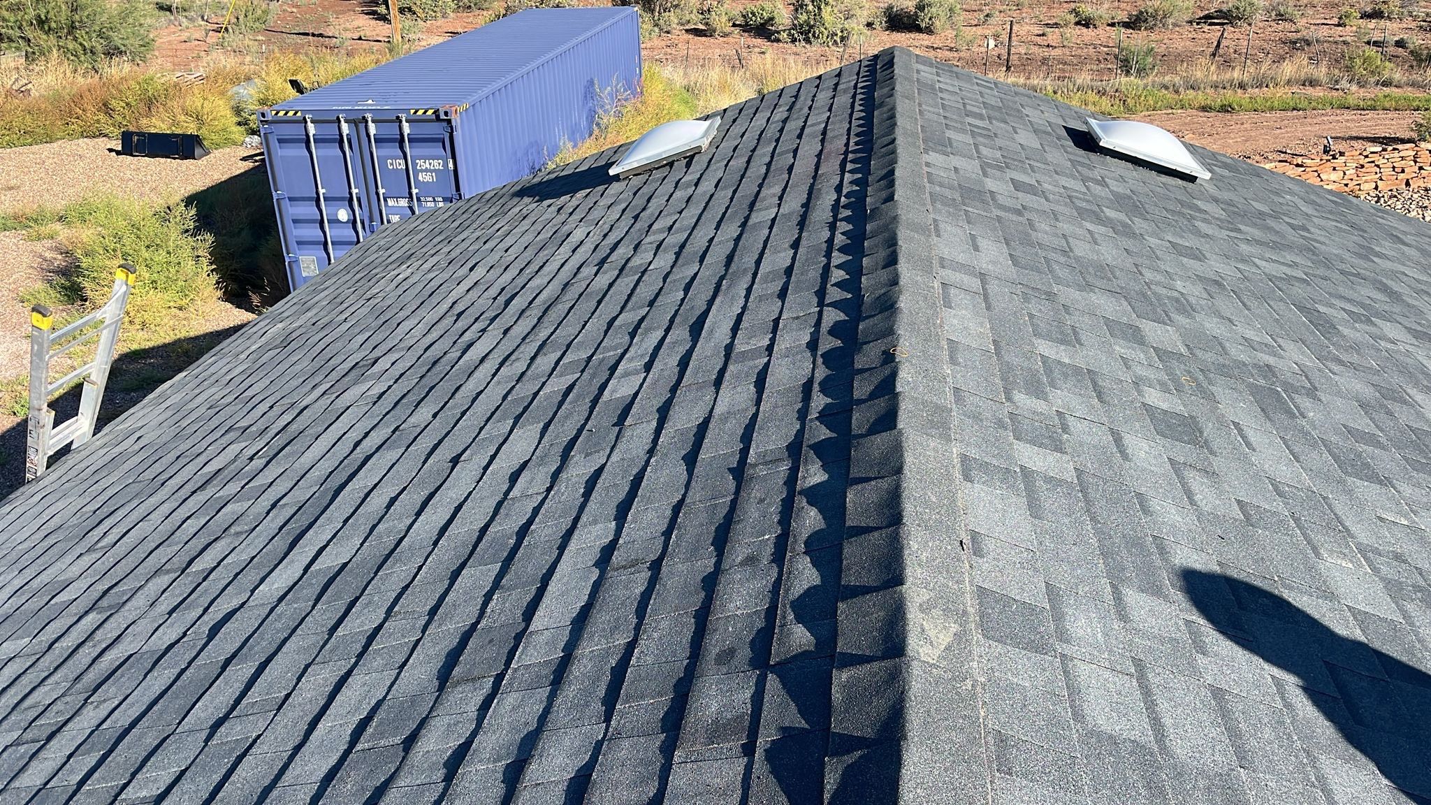 Midnight Black Project in Holbrook by Slade Roofing