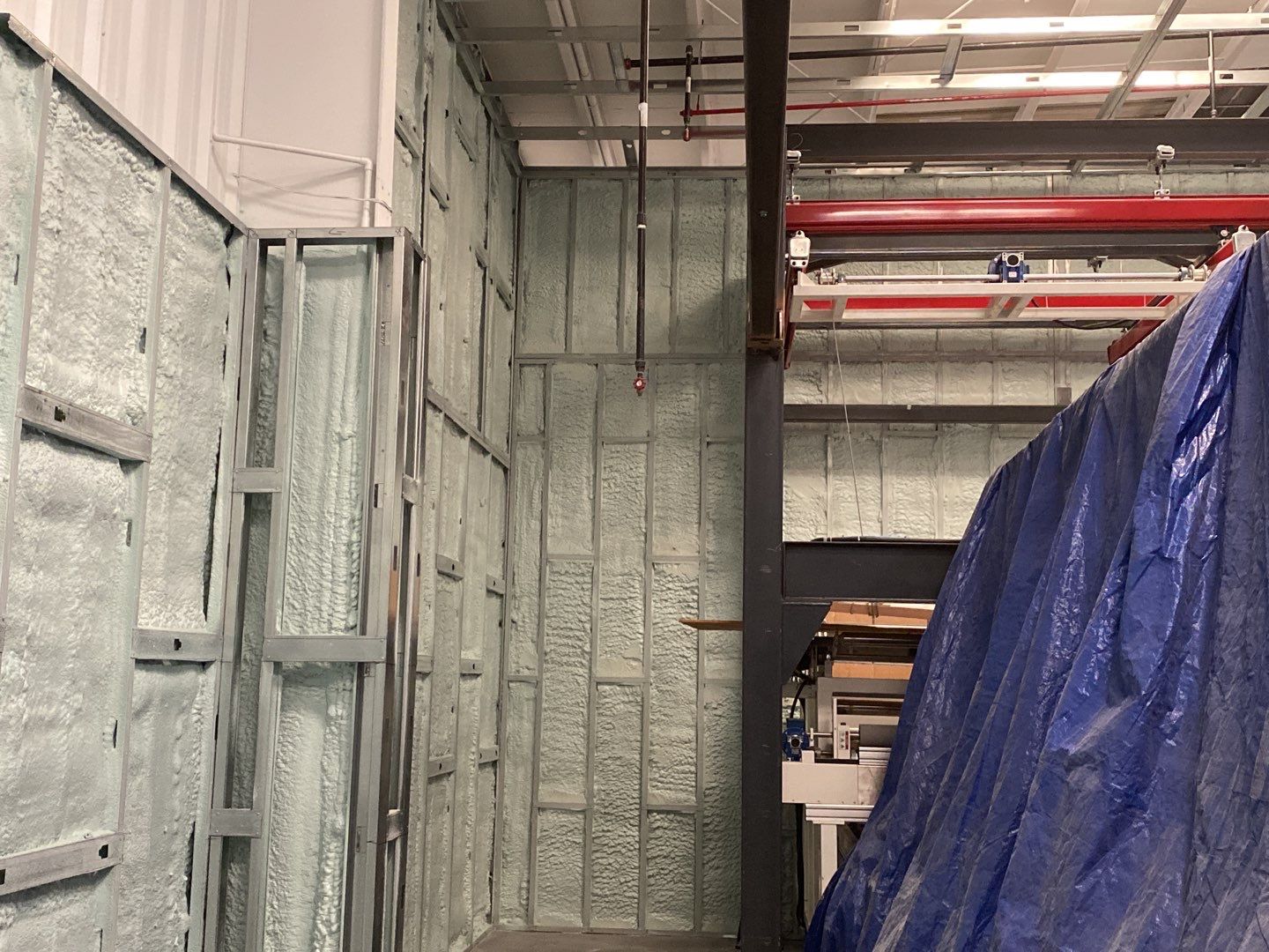 Spray Foam Insulation using Demelek Spray foam by Straight Edge Roofing Inc