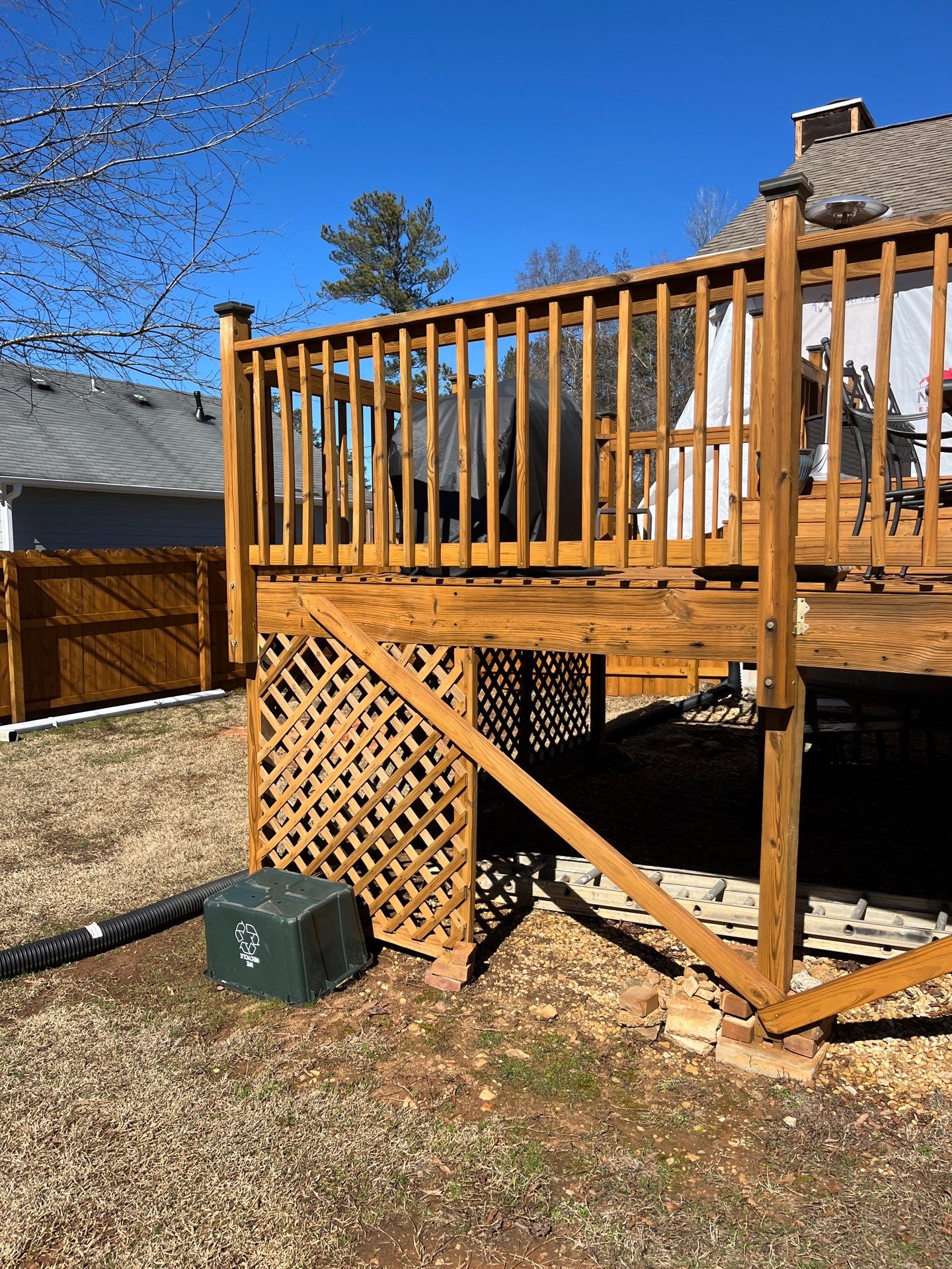 Acworth, GA James Hardie Board and Batten Siding Installation, Porch Renovation, Exterior Painting, and Window Replacement by Nelson Exteriors