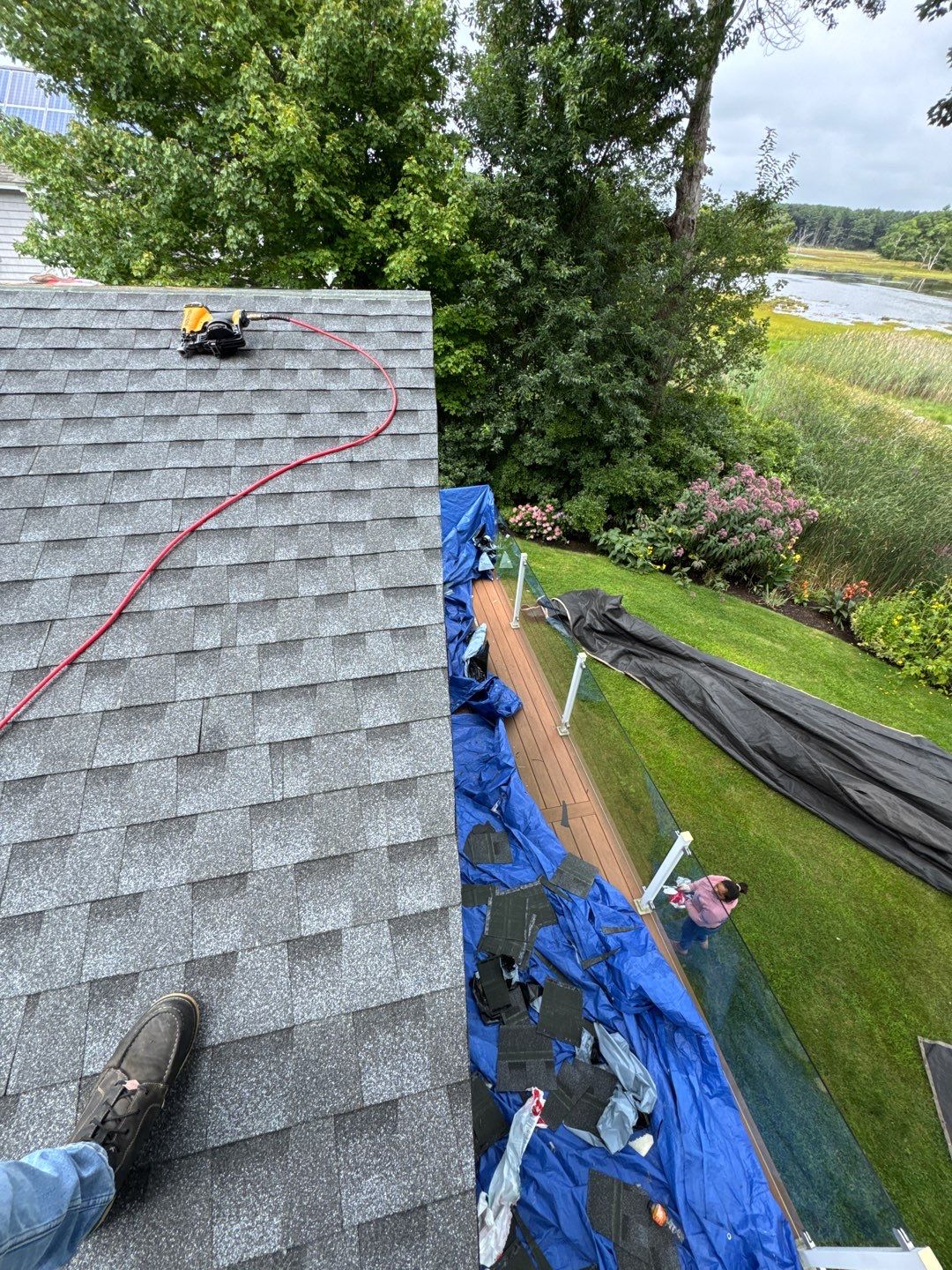 Full Roof Replacement & Carport Trim Repair   by Sensible Home Solutions