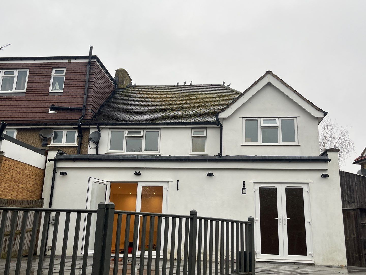 Roof Clean - Biocide Treatment using Mosmatic FSC and Biocide by Ges Exterior Cleaning ltd
