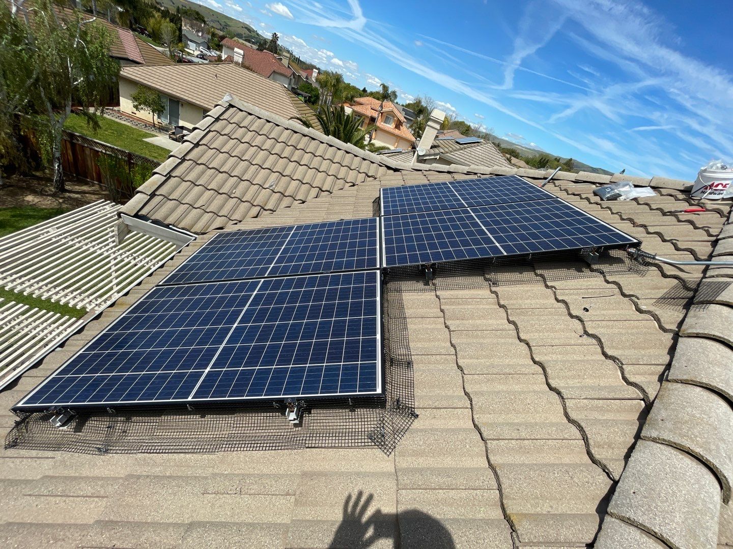 Solar Panel Bird Proofing-Morgan Hill by All One Solar Shine