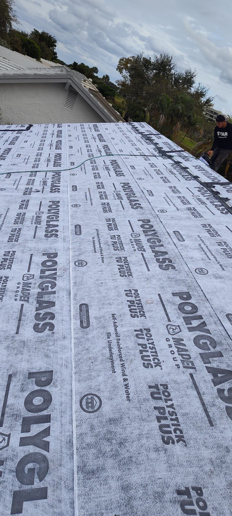 Residential Roofing Installation using WestLake Roofing Tile by BLUES BROTHERS ROOFING