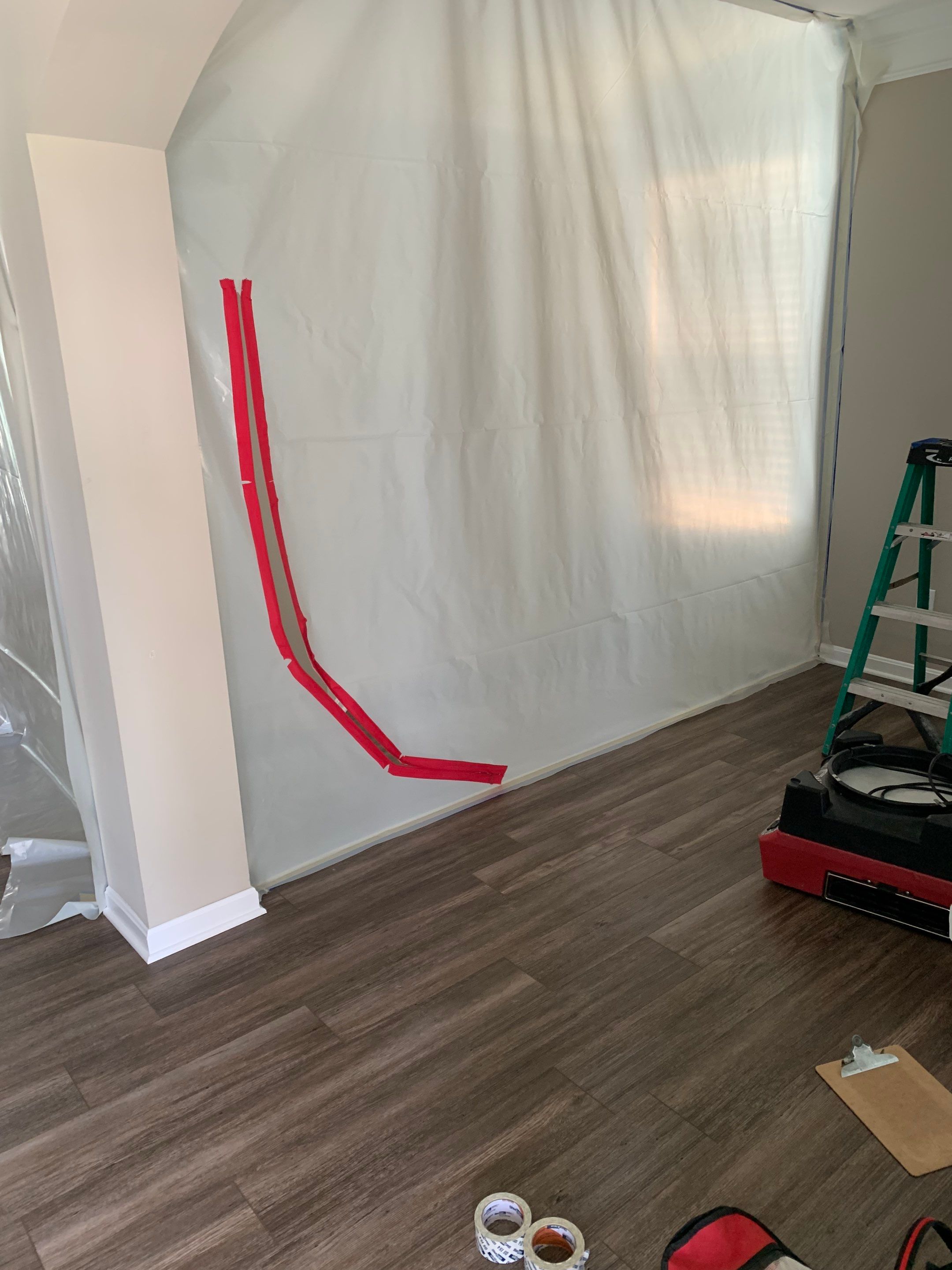 Finished Mold Remediation in Louisville, KY by ANR Restoration