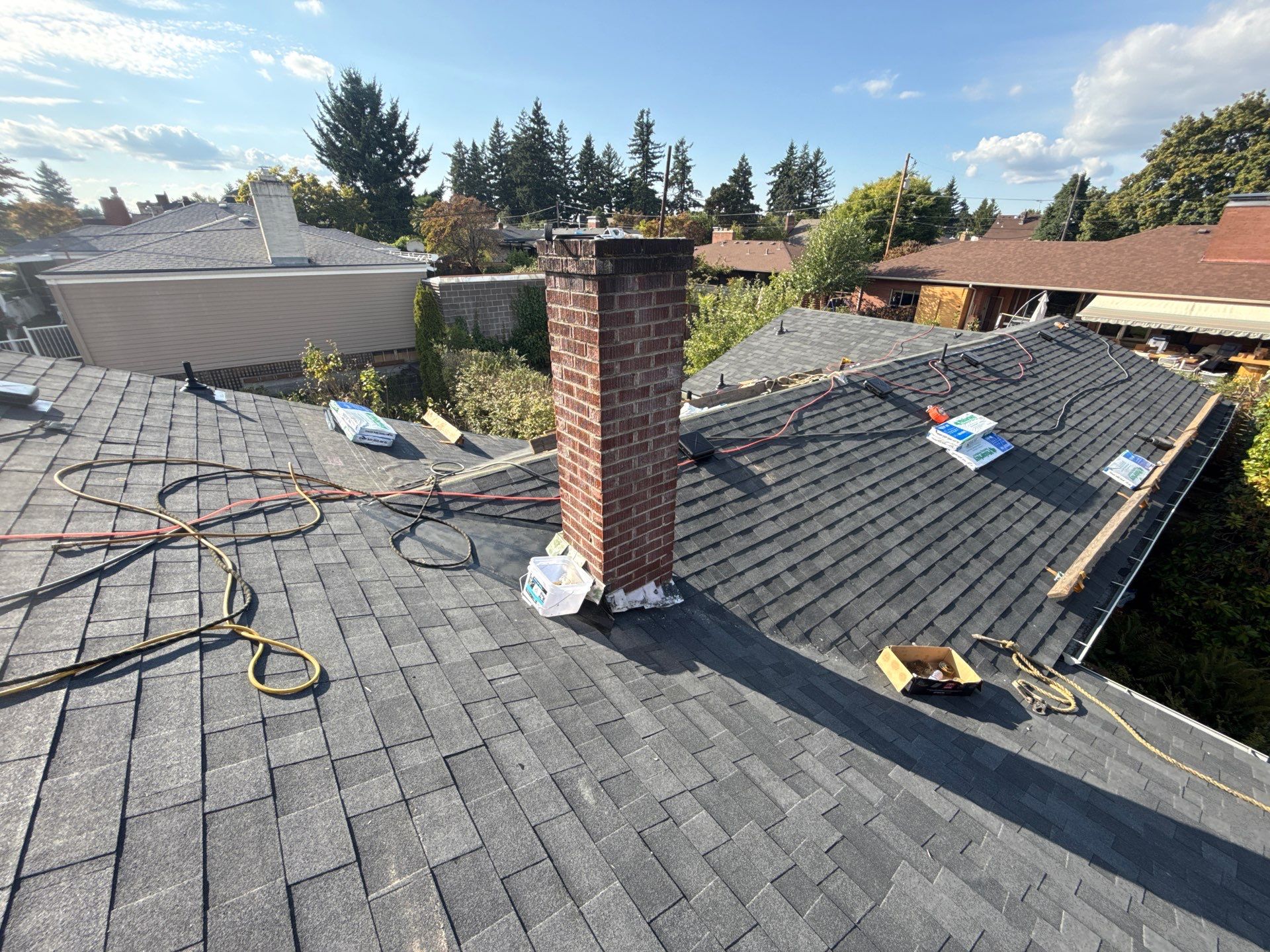 Project in Portland by Tom Leach Roofing